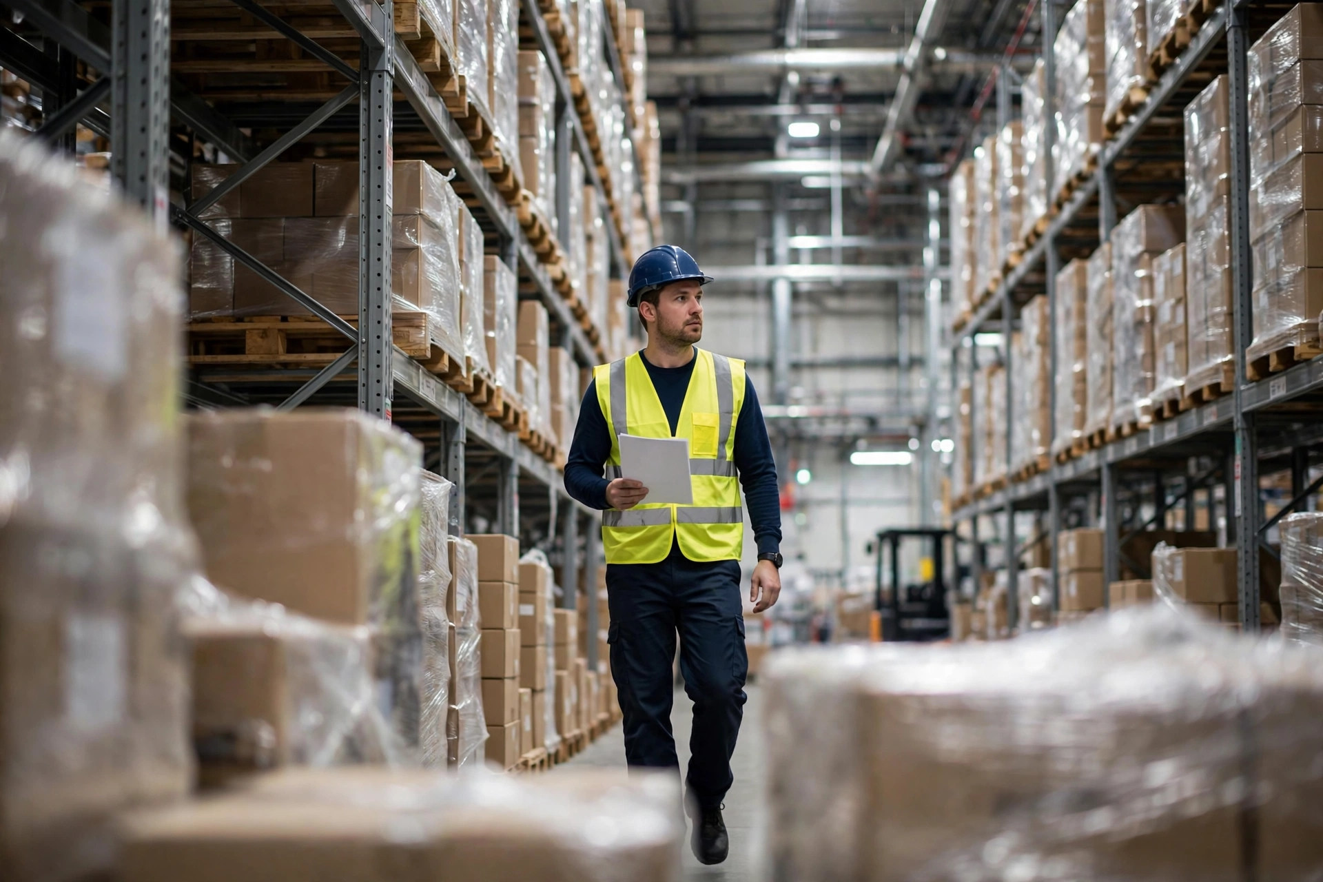 Warehouse KPI dashboard