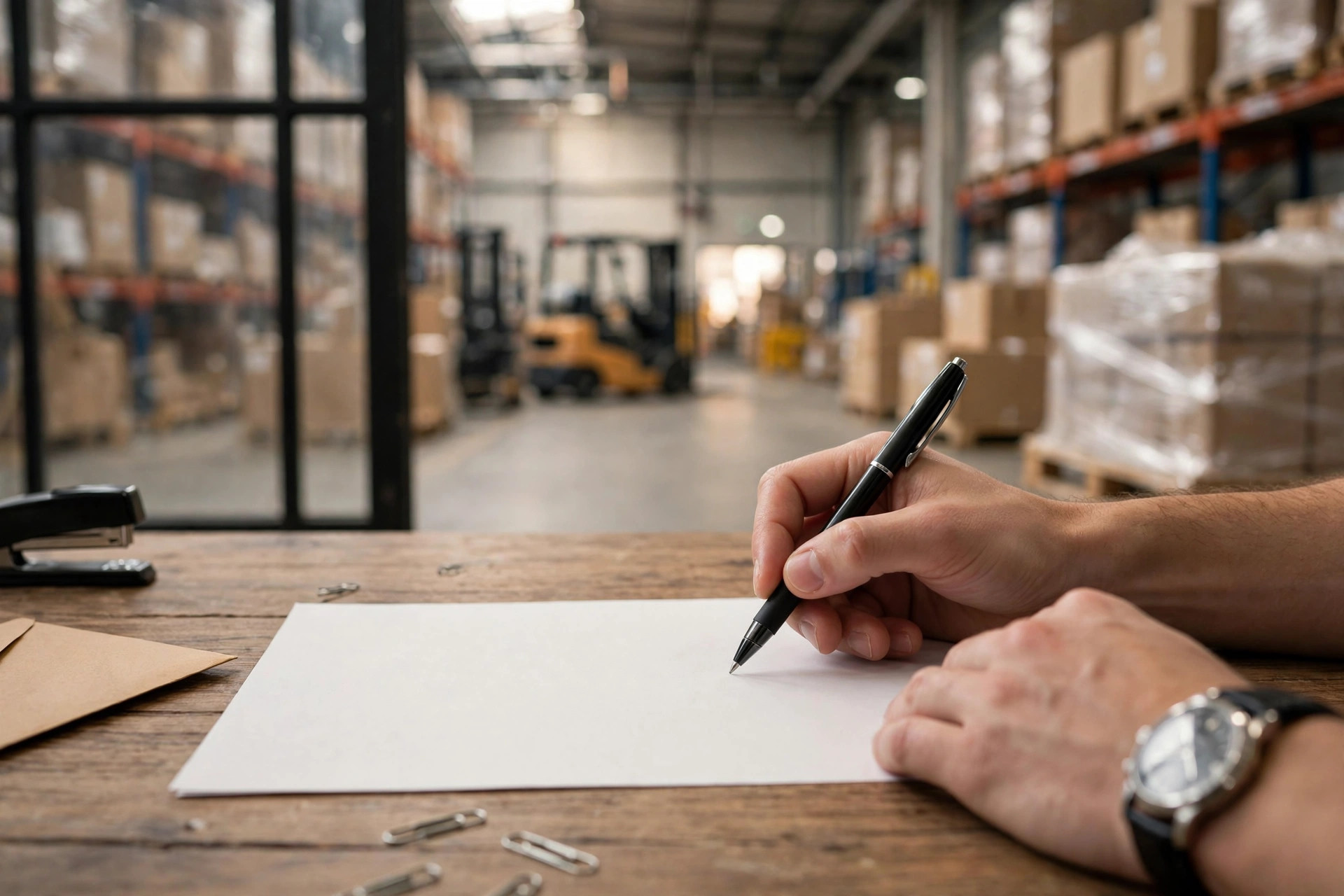 Revisando un contrato 3PL antes de firmarlo