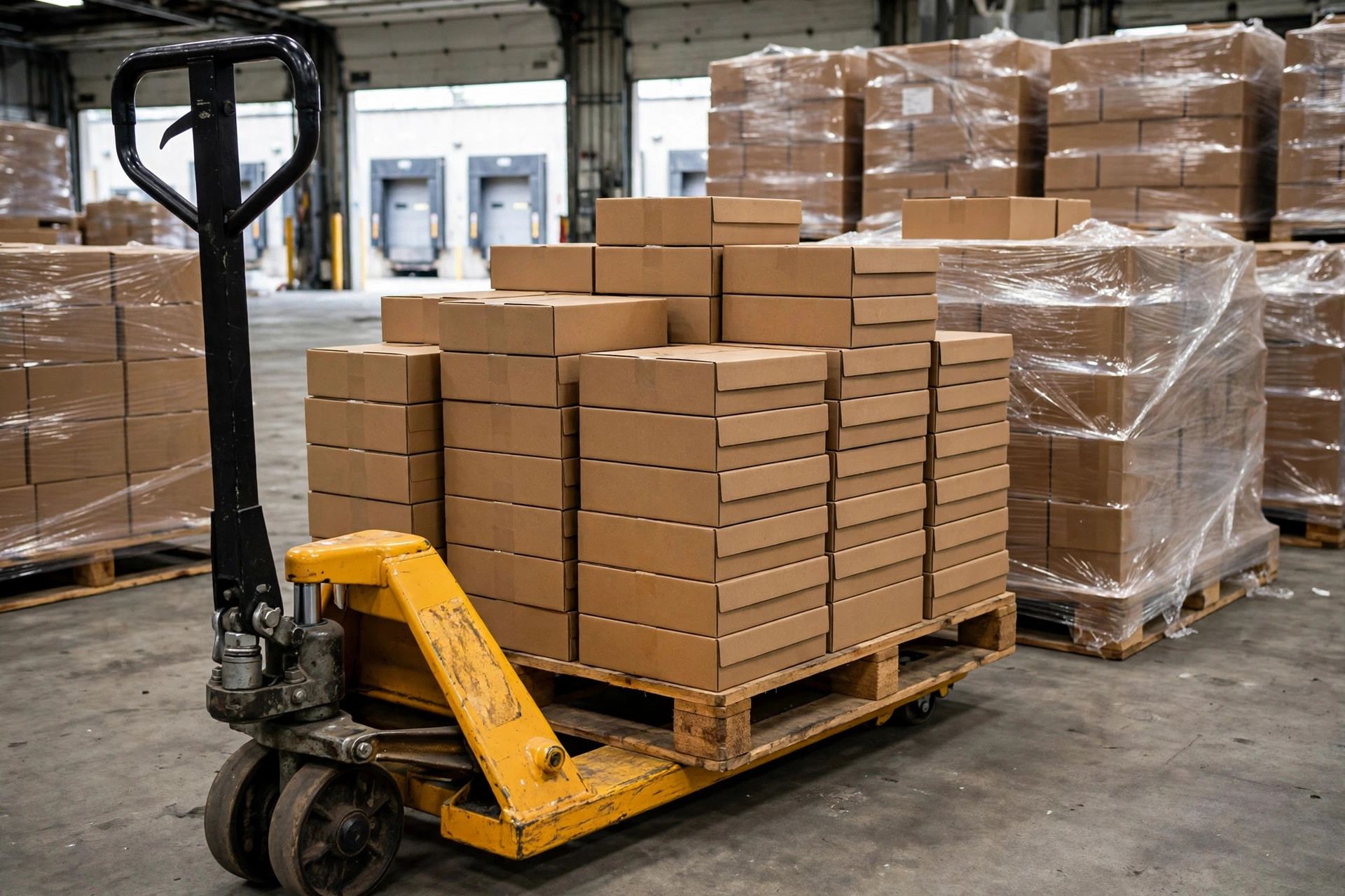 3PL warehouse receiving dock