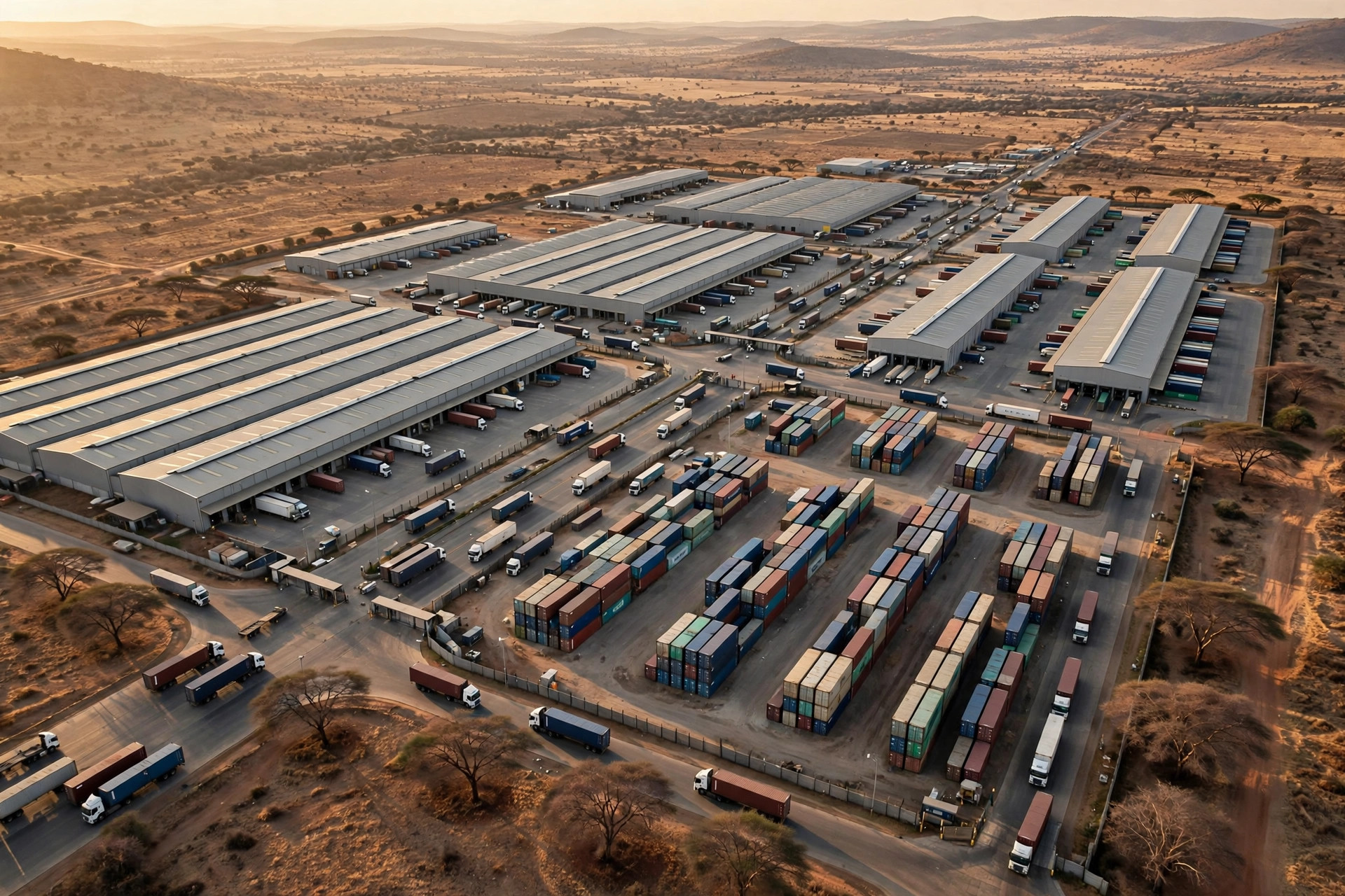 AfCFTA a los cinco años: ¿dónde deberían ubicarse los almacenes regionales de distribución de África? (Guía de estrategia de distribución regional de almacenes AfCFTA)