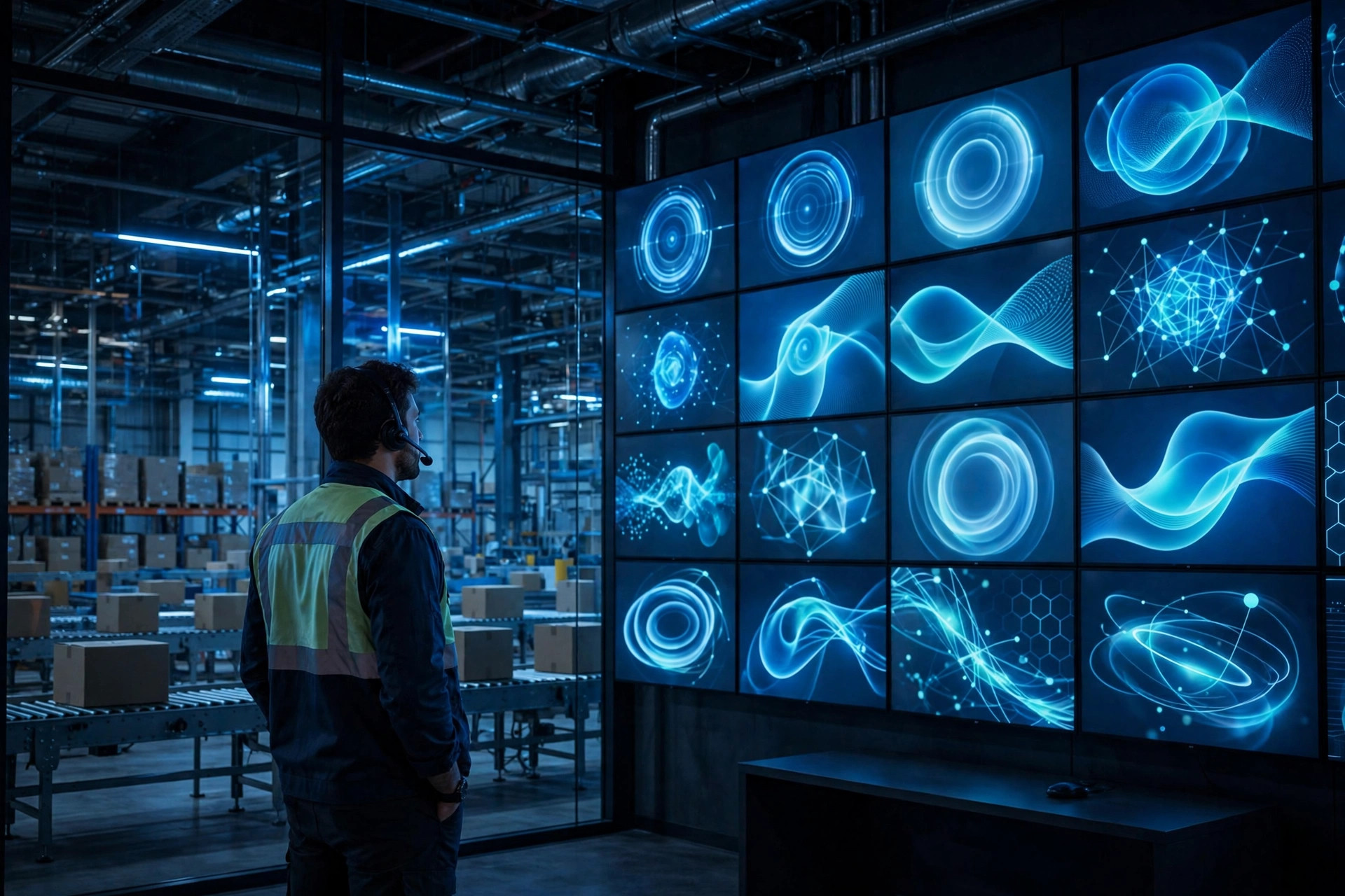 AI Agents in the Warehouse: How Far Is Exception Handling From 'Machine Acts First'?