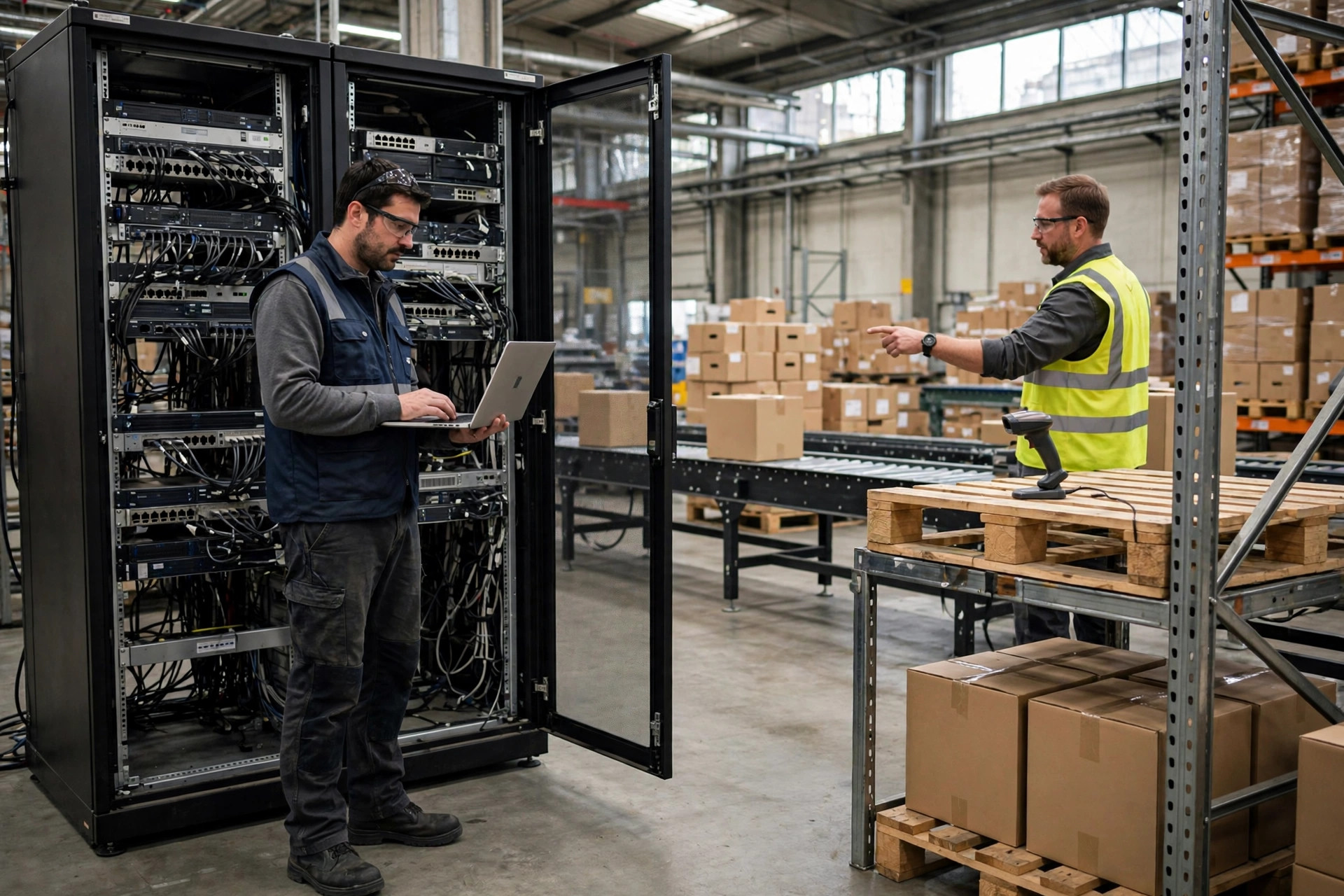 Warehouse AI verification station
