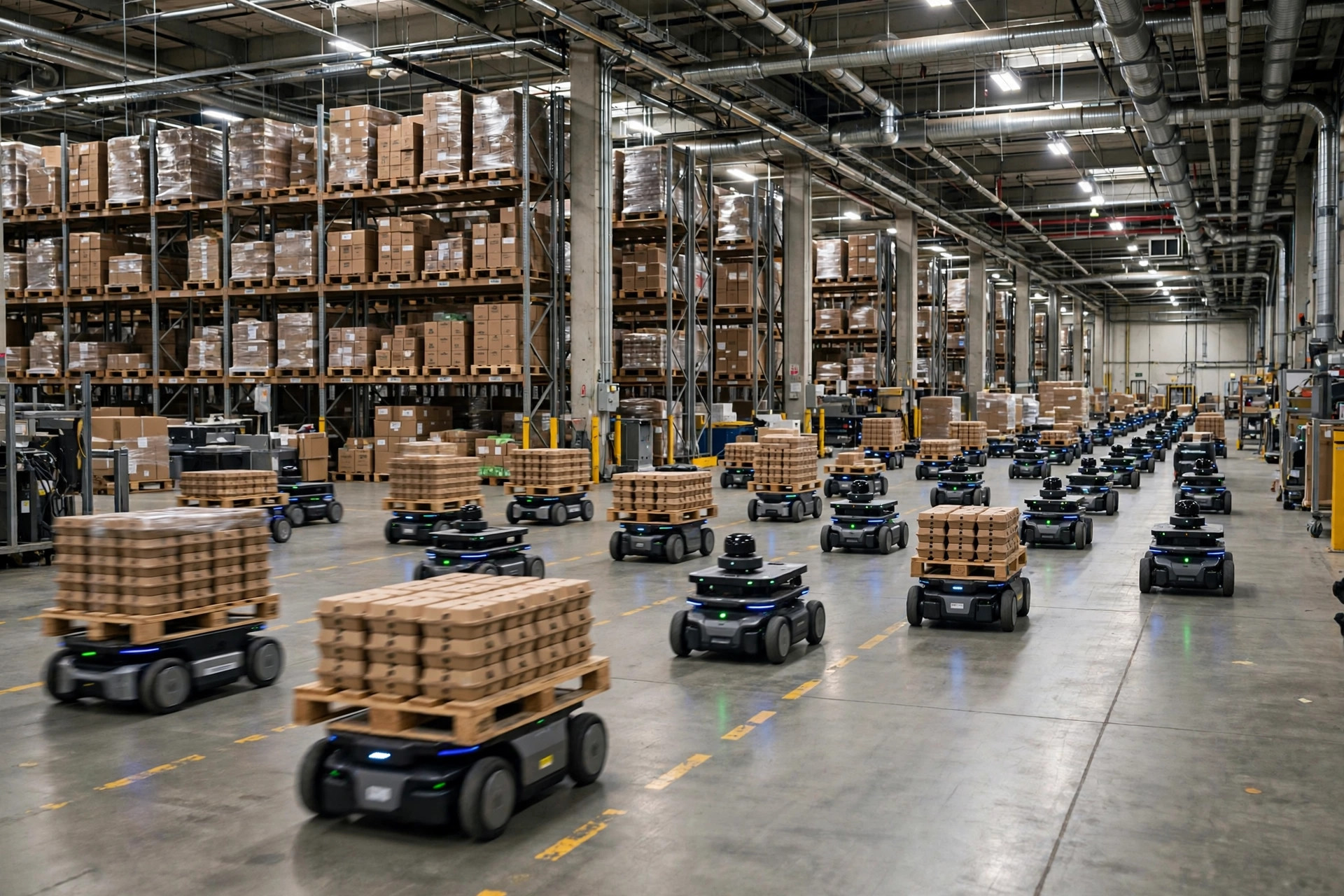 Gestion de flotte AMR : la logique algorithmique de la coordination multi-robot