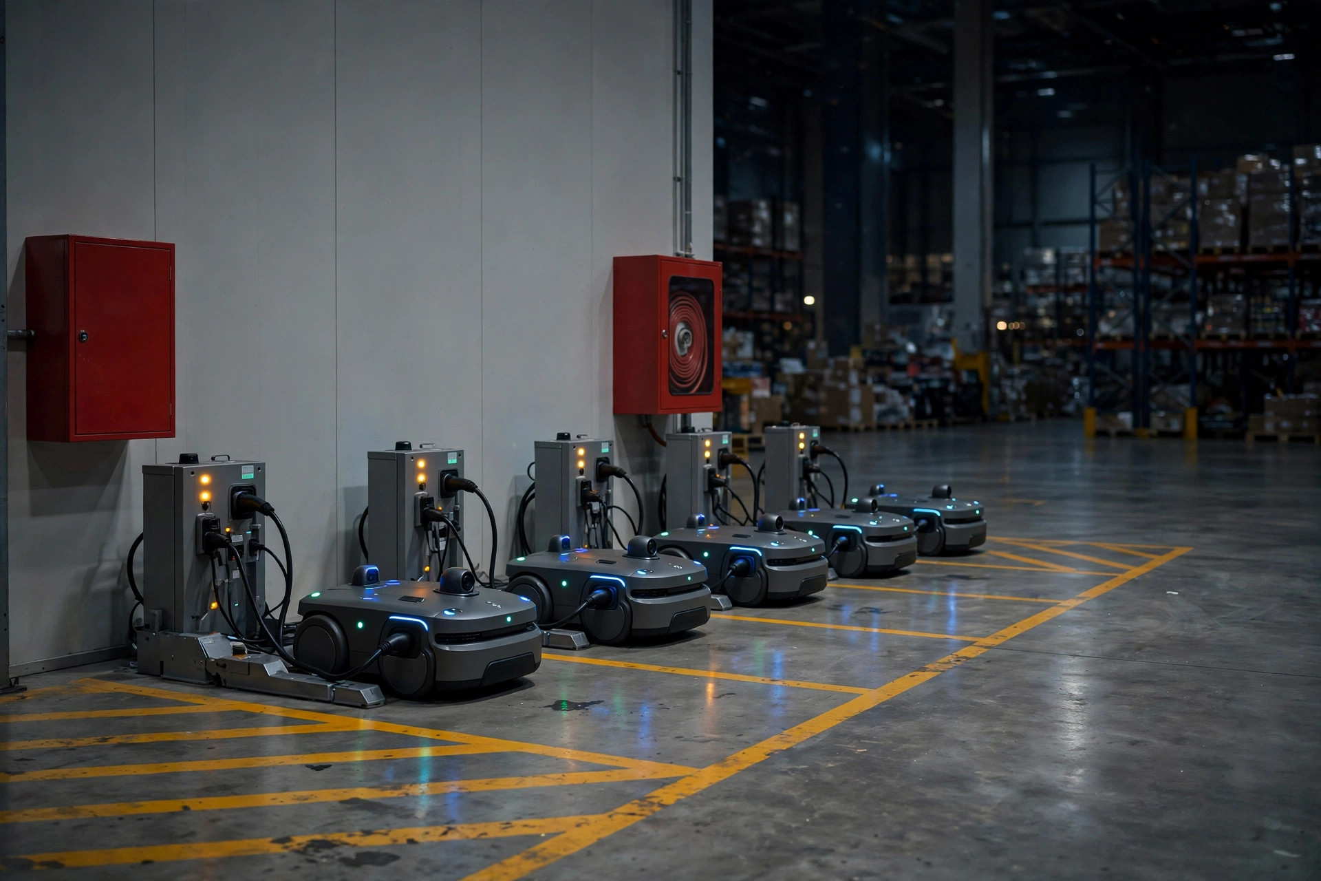 AMR Lithium Battery Fire Safety: The Night the Charging Zone Smelled Wrong