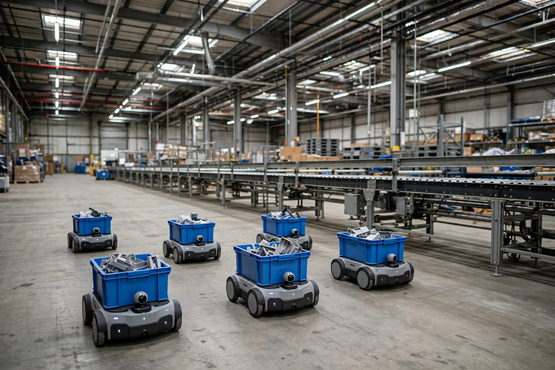 AMRs vs. Conveyor Lines: When Should the Robots Take Over?