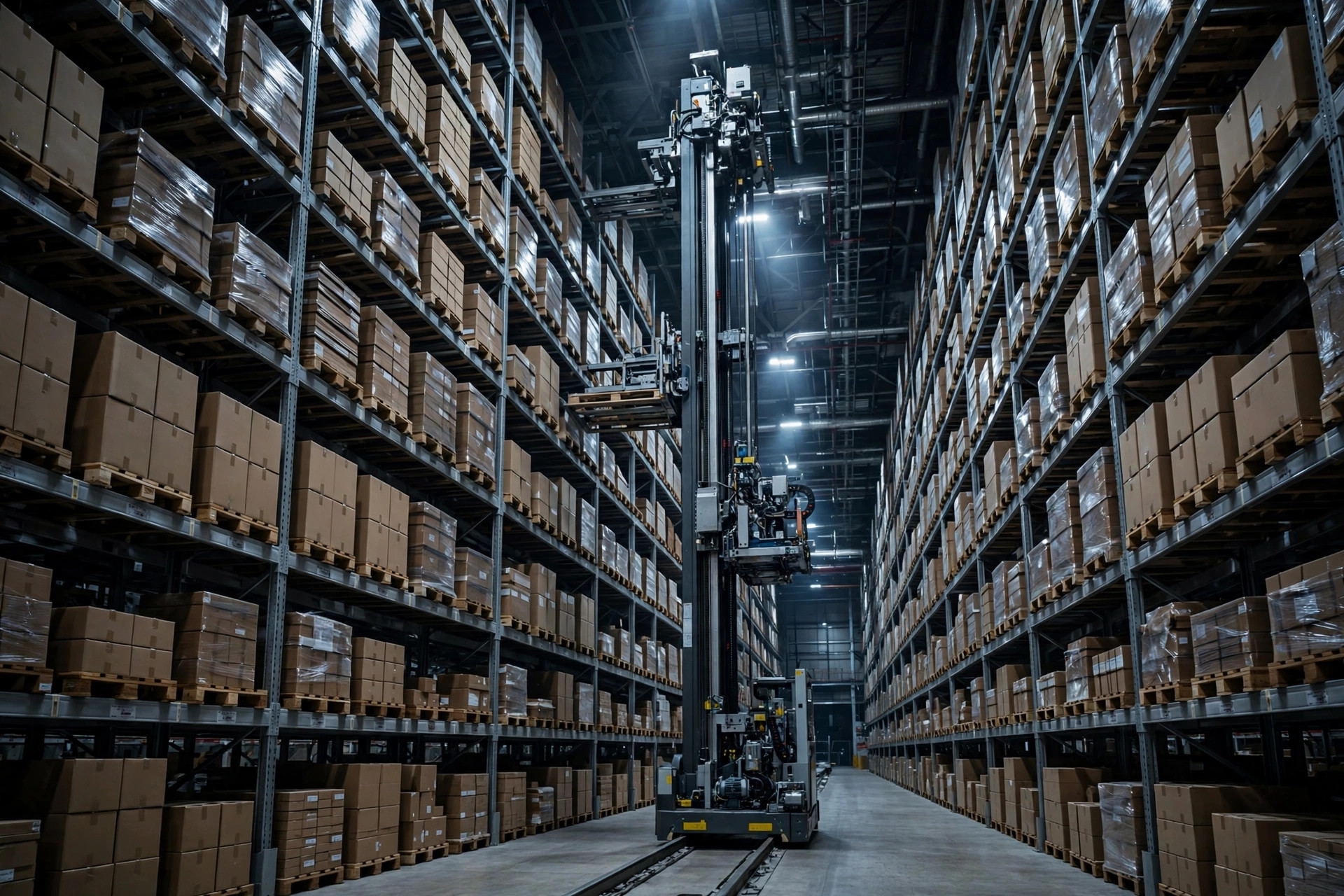 Lors d'un incendie d'ASRS, le sprinkler et le rayonnage doivent combattre ensemble
