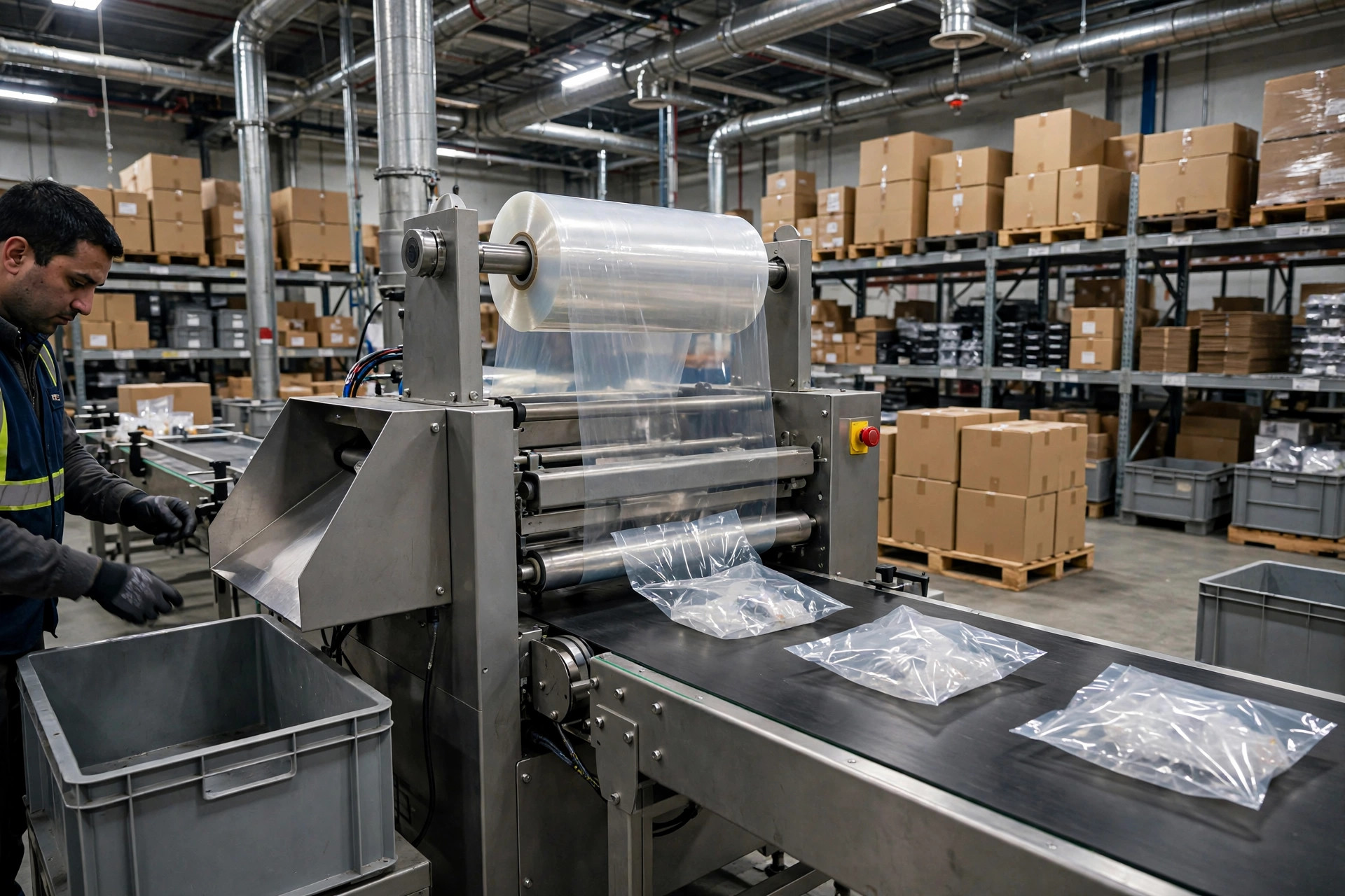 Ensacheuses automatiques vs emballage manuel : le vrai calcul pour le e-commerce de petits colis