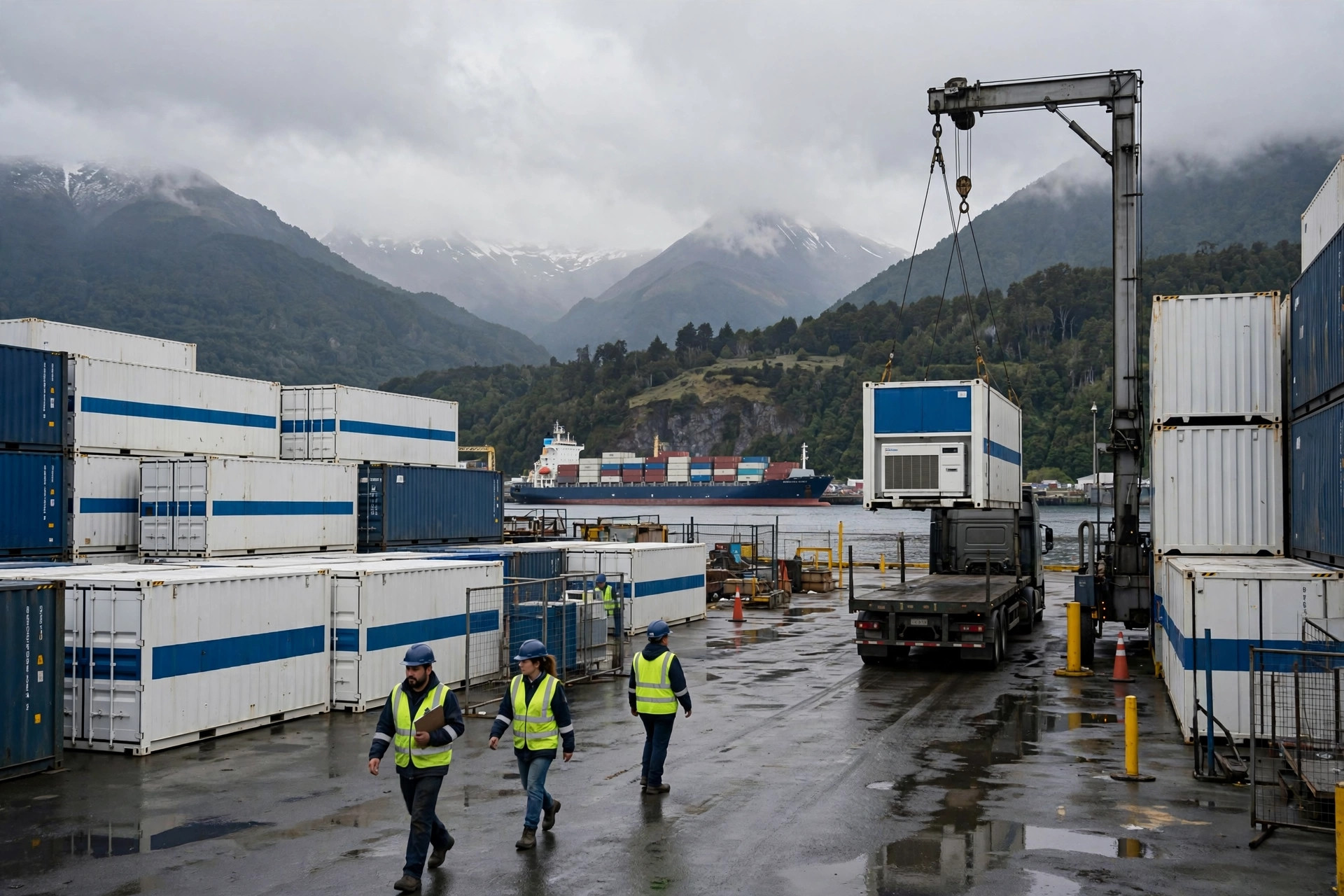Logística de cadena de frío para la exportación de salmón de Chile: marítimo, aéreo o ferroviario desde la planta de procesamiento hasta el puerto
