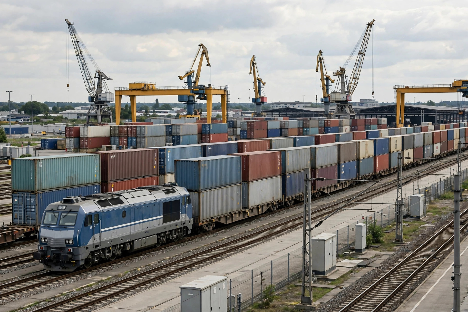 China-Europe Railway Consolidation Warehouses: LCL, Yard Ops, and Transit Math