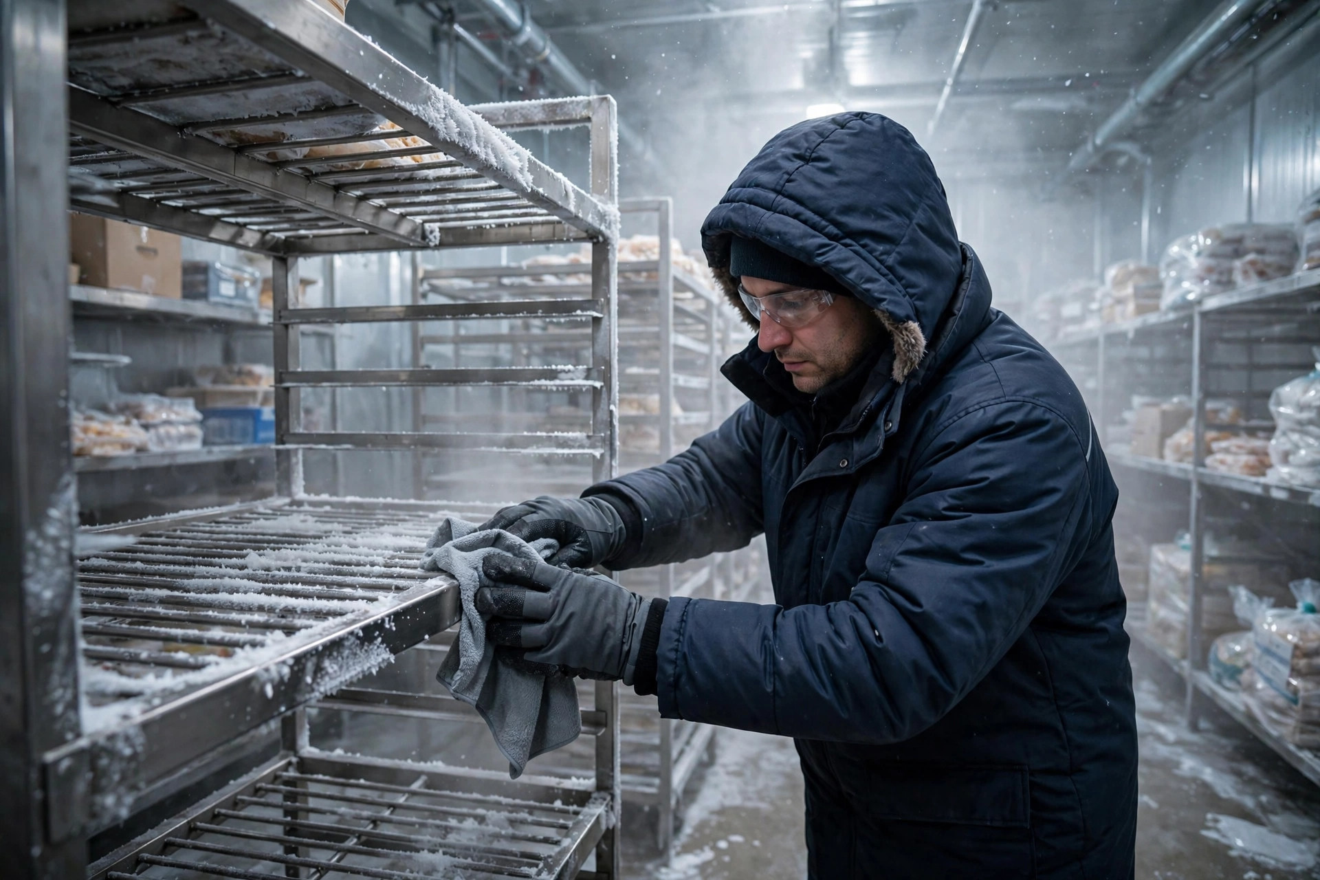 Cold Storage Cleaning Sanitation Food Warehouse Guide: Schedule, Sanitizer, and No-Shutdown Cleaning
