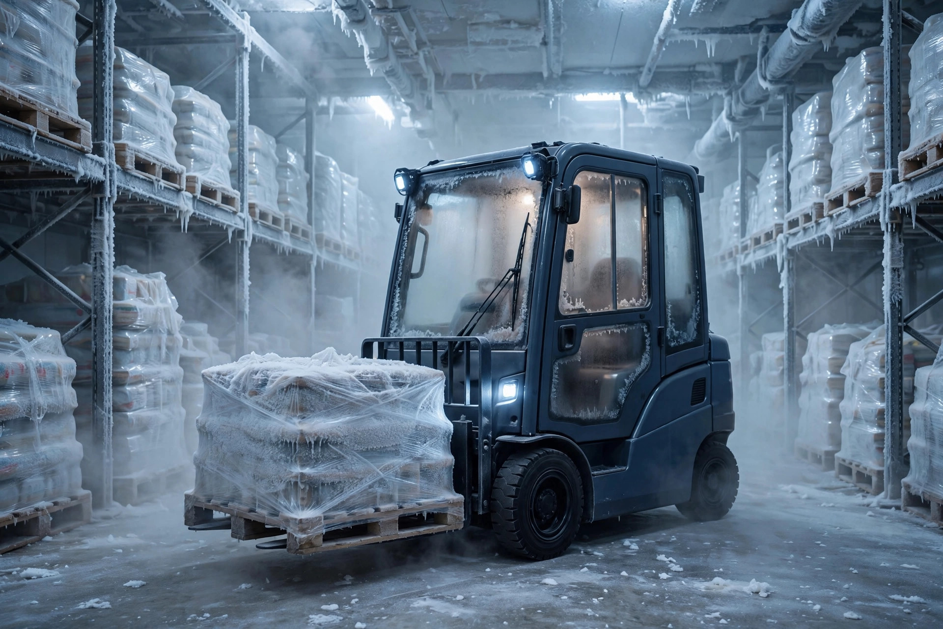 Freezer Forklifts Aren't Regular Forklifts: Cold-Storage Selection and Care