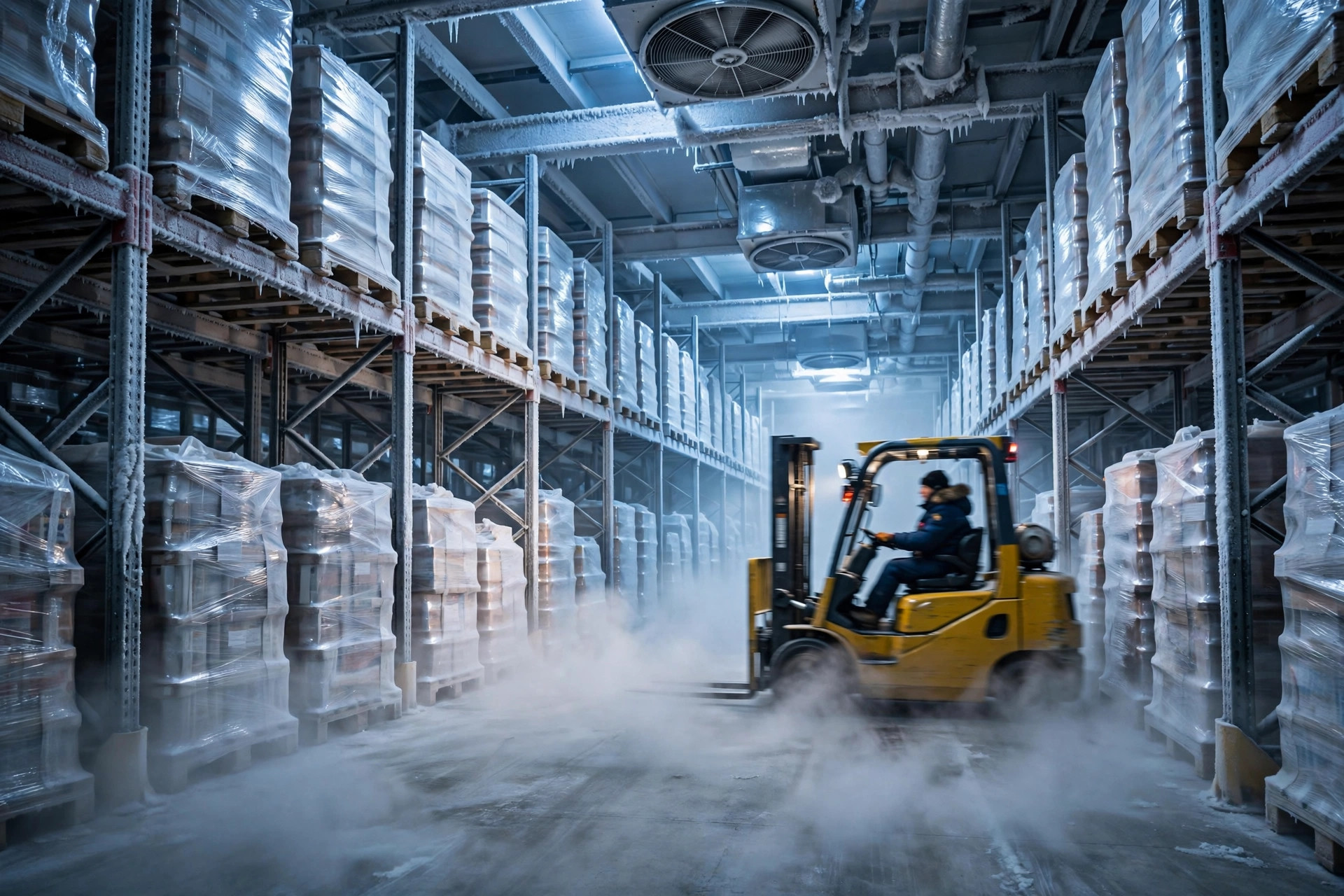 Cold storage refrigeration units