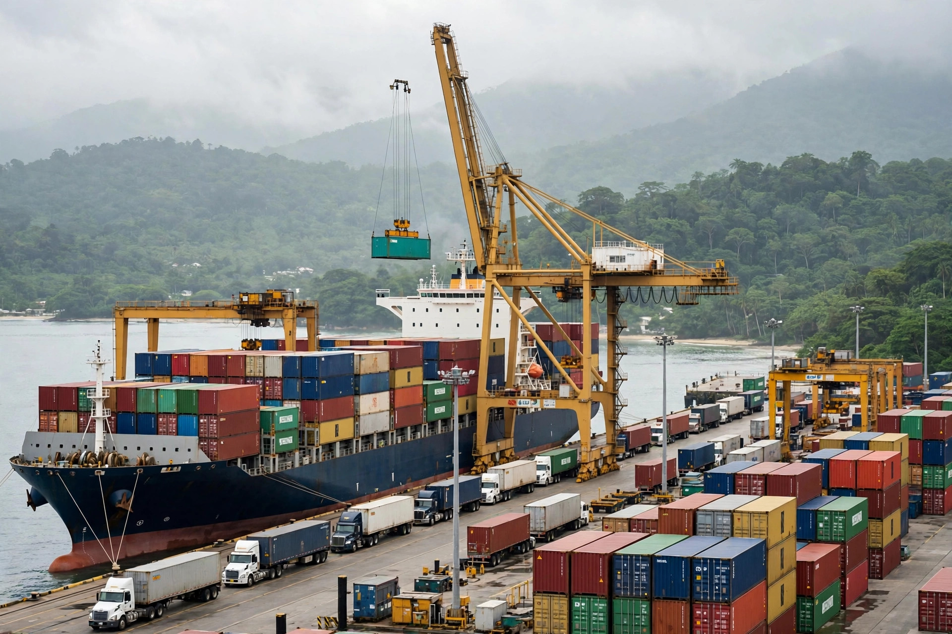 Container terminal operations at the port of Buenaventura