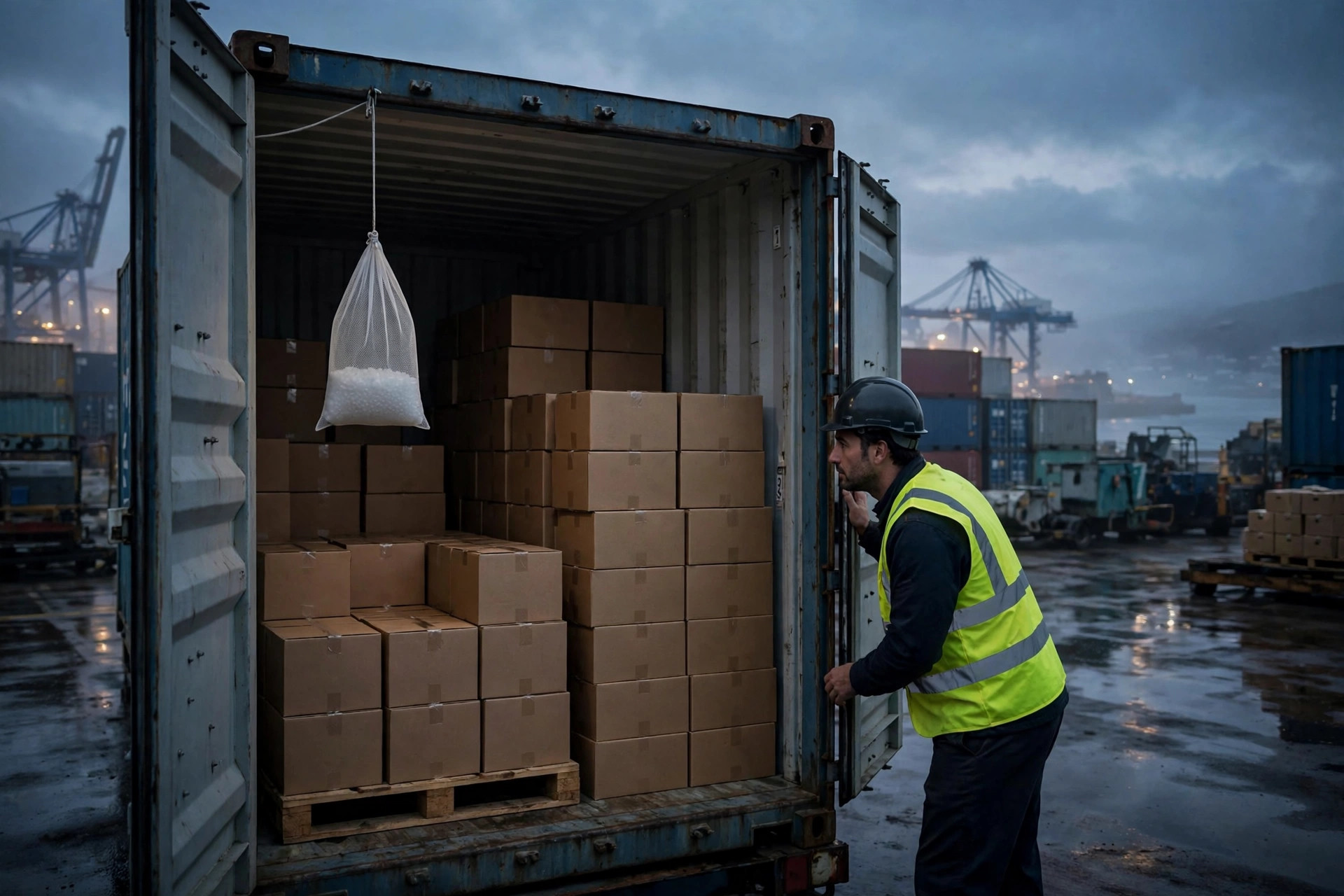 Container Rain: Your Cargo Got Wet but the Container Never Leaked — Desiccant and Moisture-Proof Packing That Actually Work