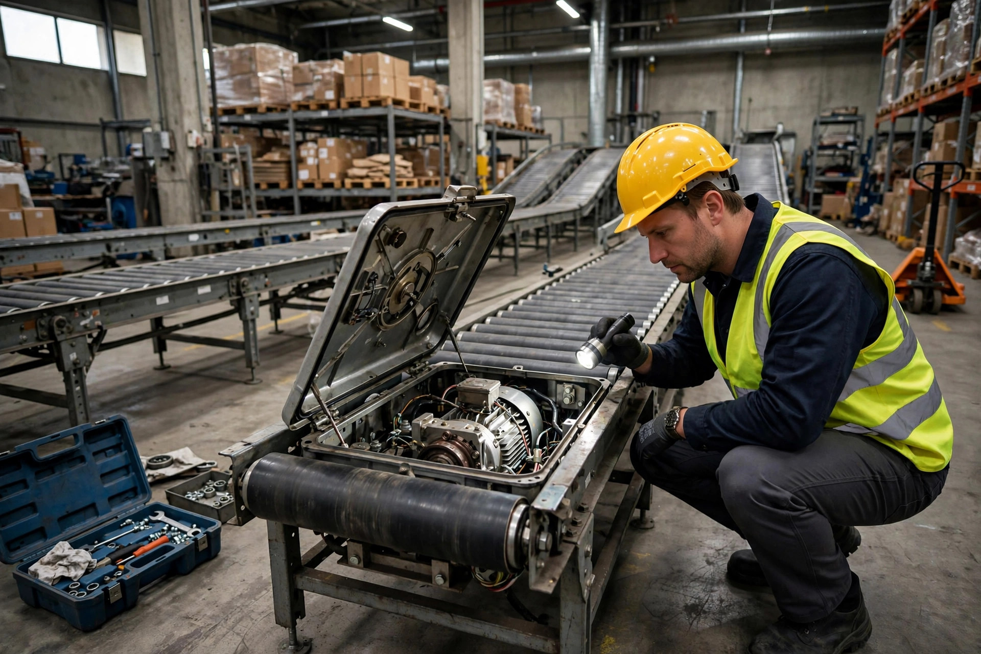Warehouse Conveyor Maintenance Cost: Parts, Labor, and Downtime