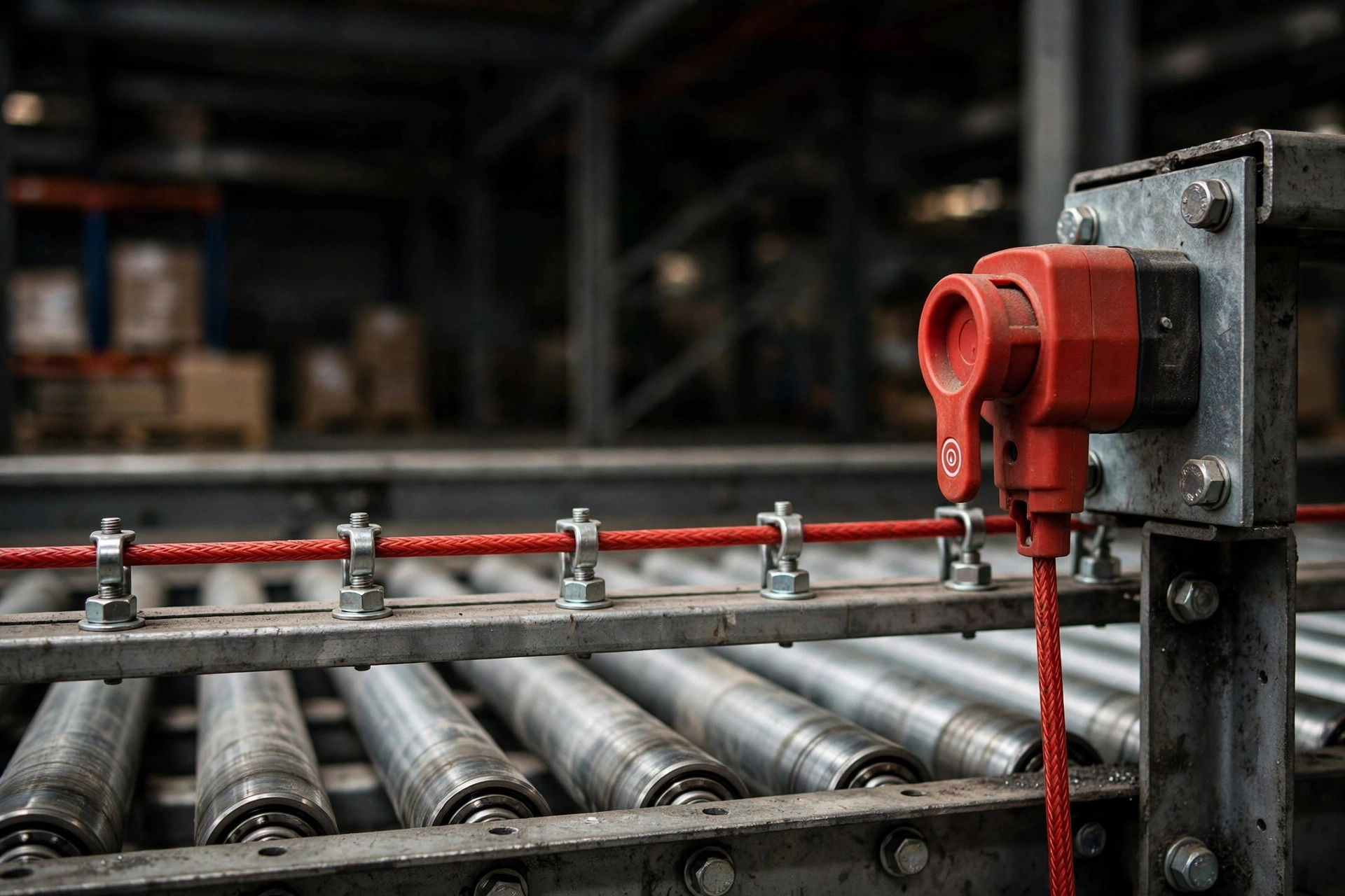 Warehouse Conveyor Emergency Stop Pull Cord Requirements: A Field Compliance Checklist
