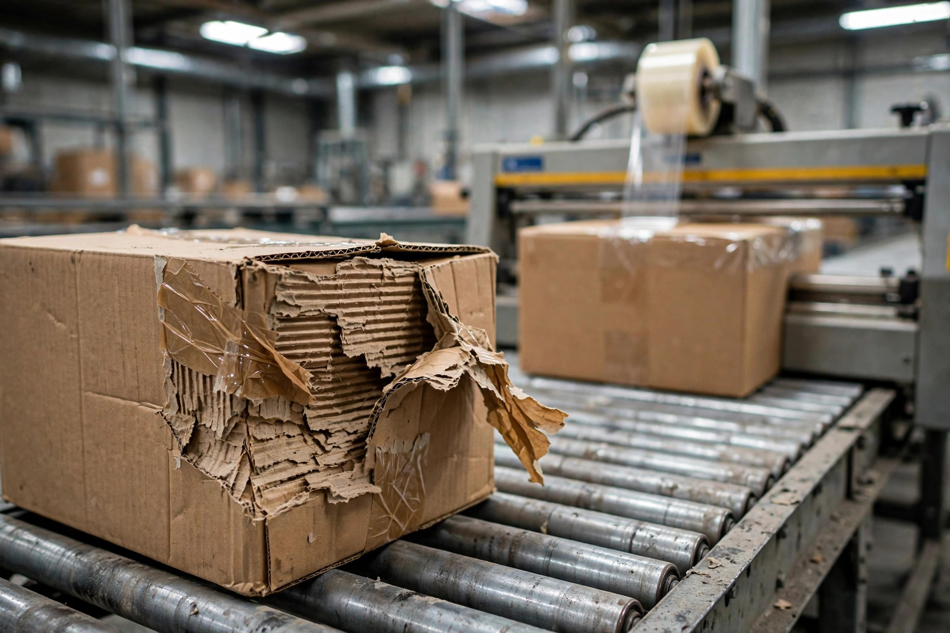 ¿Cajas dañadas en alza? No cambies la caja todavía — lo más probable es que el problema sea tu selladora de cajas
