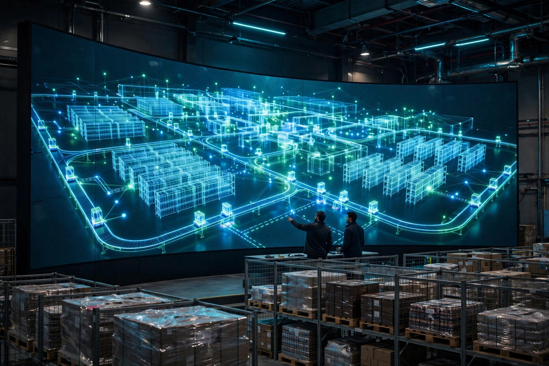 Digital Twin Warehouse Simulation: Running 1,000 Layouts Before You Break Ground