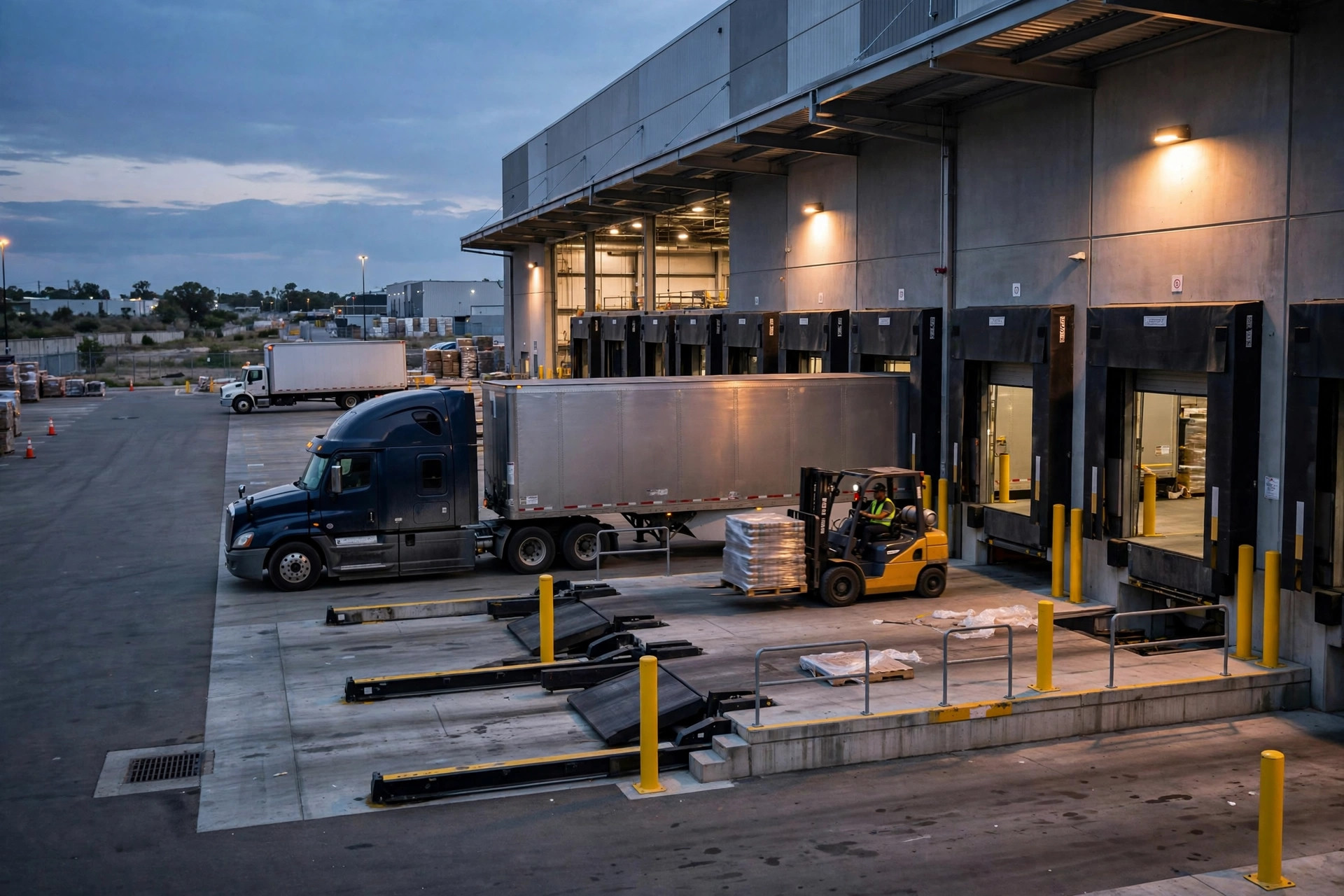 도어 대수는 아무리 많아도 부족하다: 트레일러 대기 행렬의 수학 — 누가 누구를 기다리는가