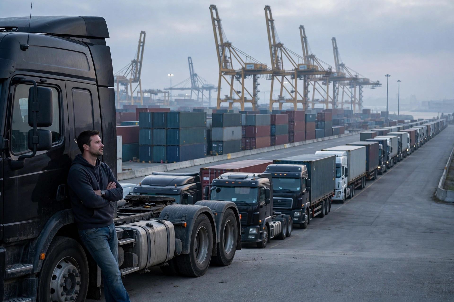 3 horas en la puerta de la terminal: negociar y traspasar las tarifas de espera del drayage