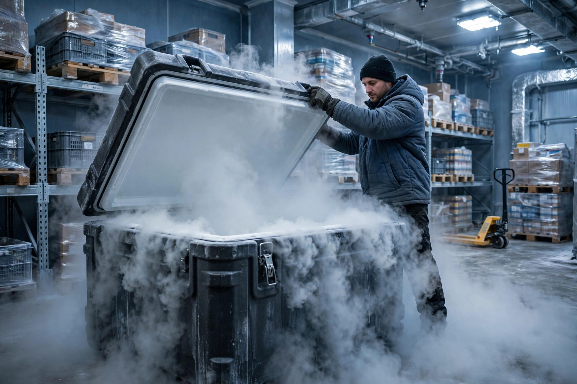 Dry Ice in the Warehouse: Sublimation, Suffocation Risk, and Ventilation That Actually Works
