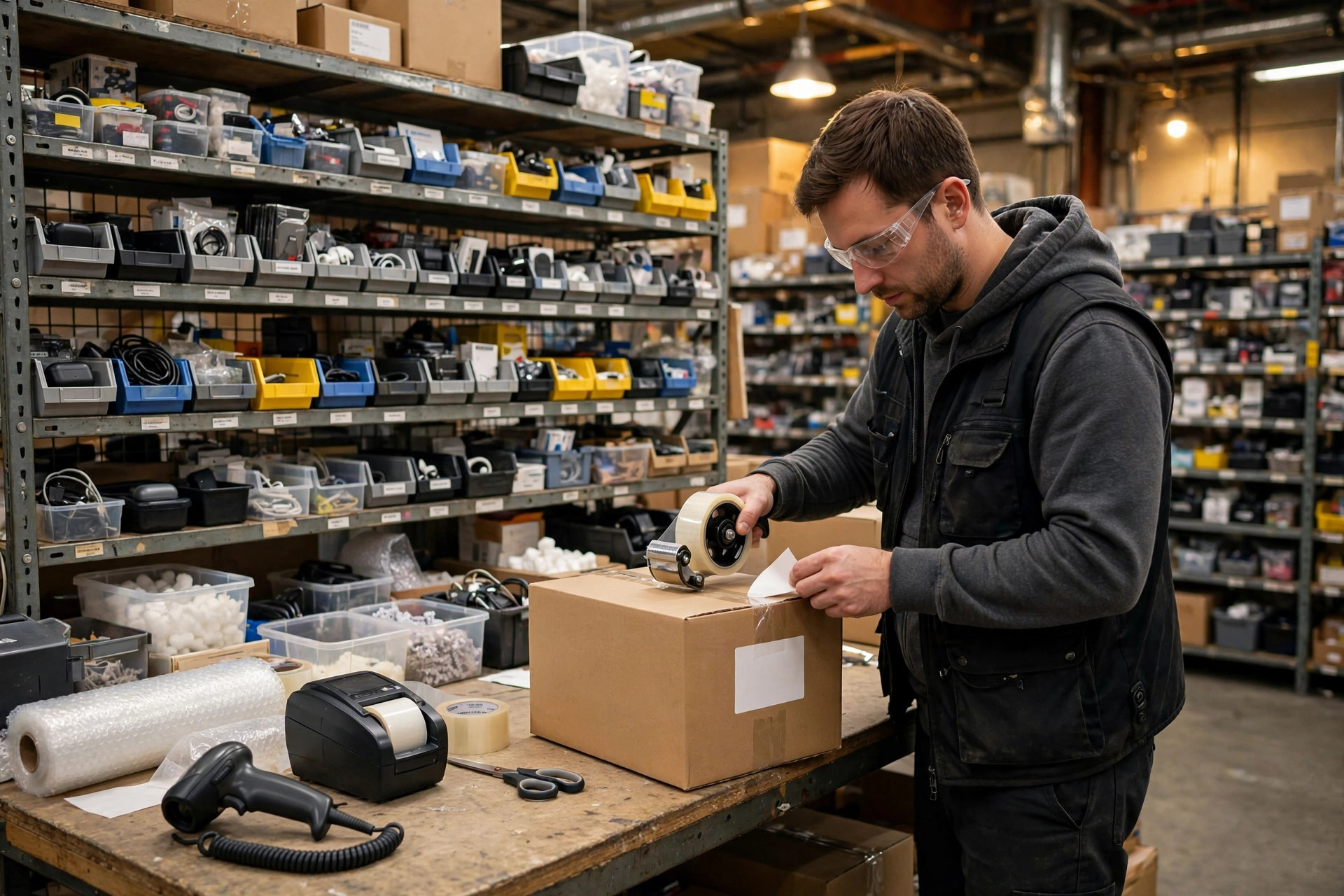 'FBA Prep Picking: A Three-in-One Label, Pack, and QC Line for Small Sellers'