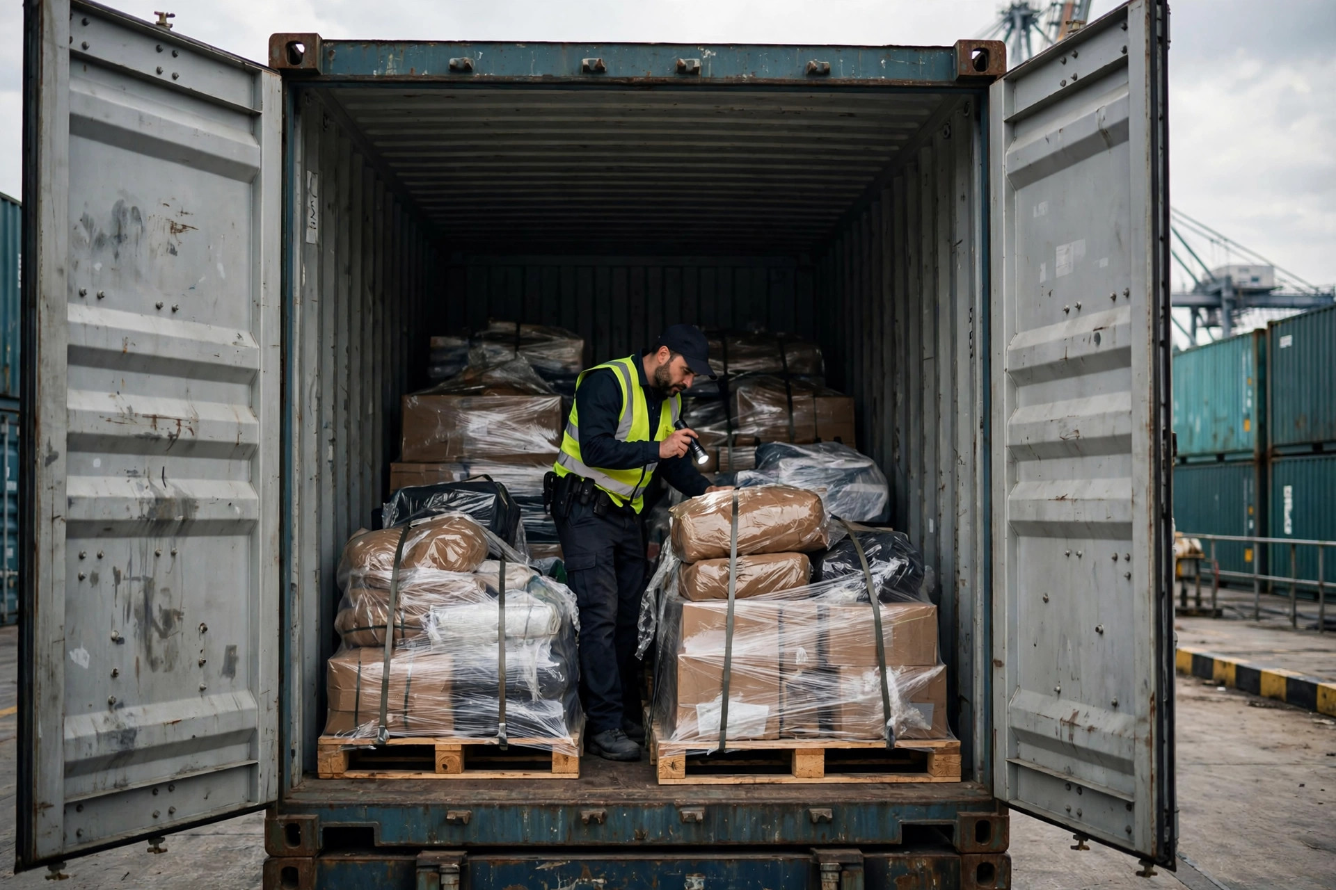 Container terminal operations at the Port of Long Beach