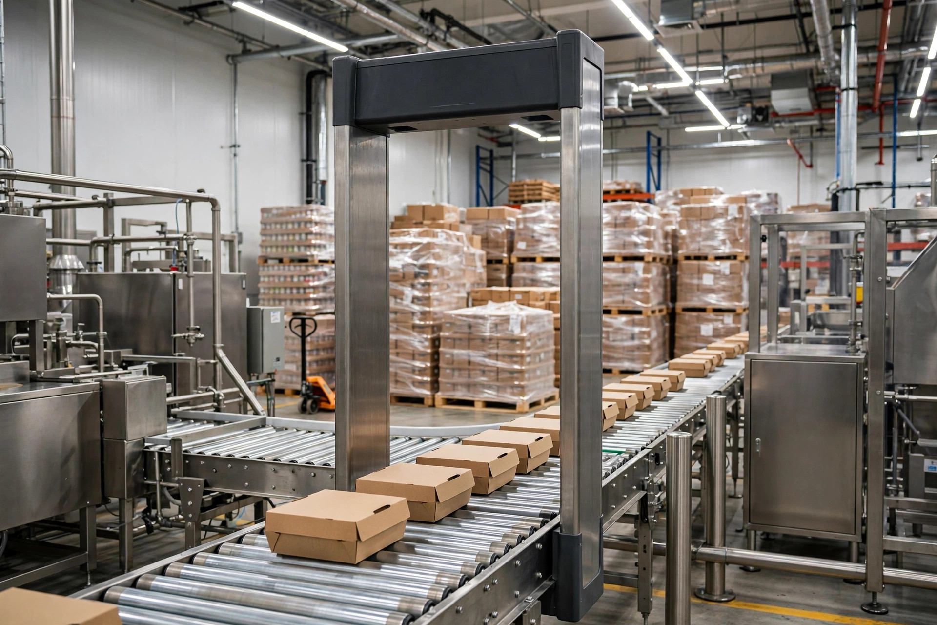 Manteniendo los materiales extraños fuera: detectores de metales vs. rayos X en el almacén de alimentos