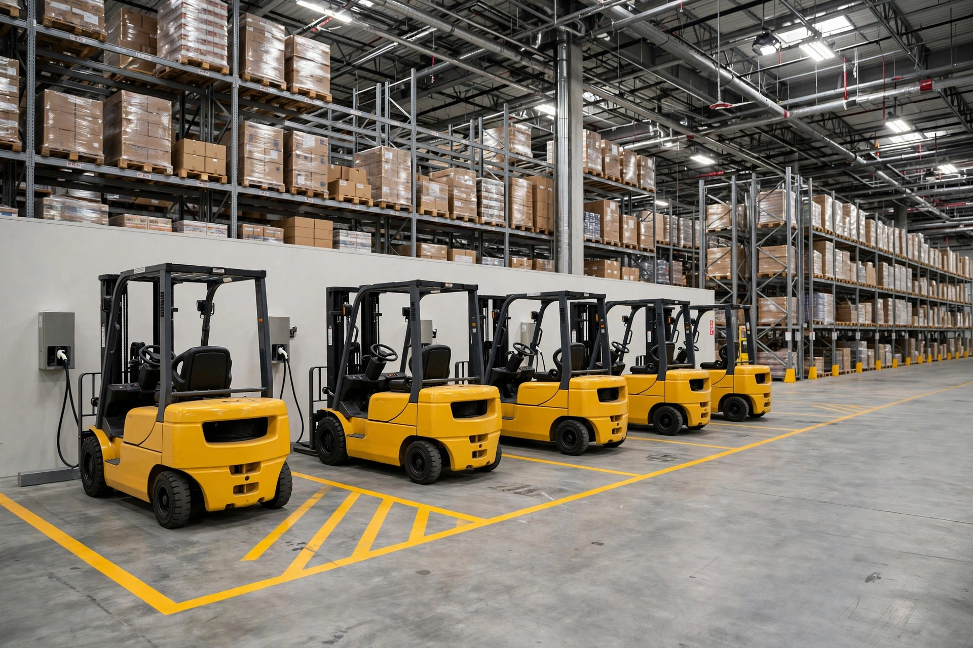 Forklift Lease vs Buy: The Cost-Per-Hour Line Between Renting for Peak and Buying for Base Load