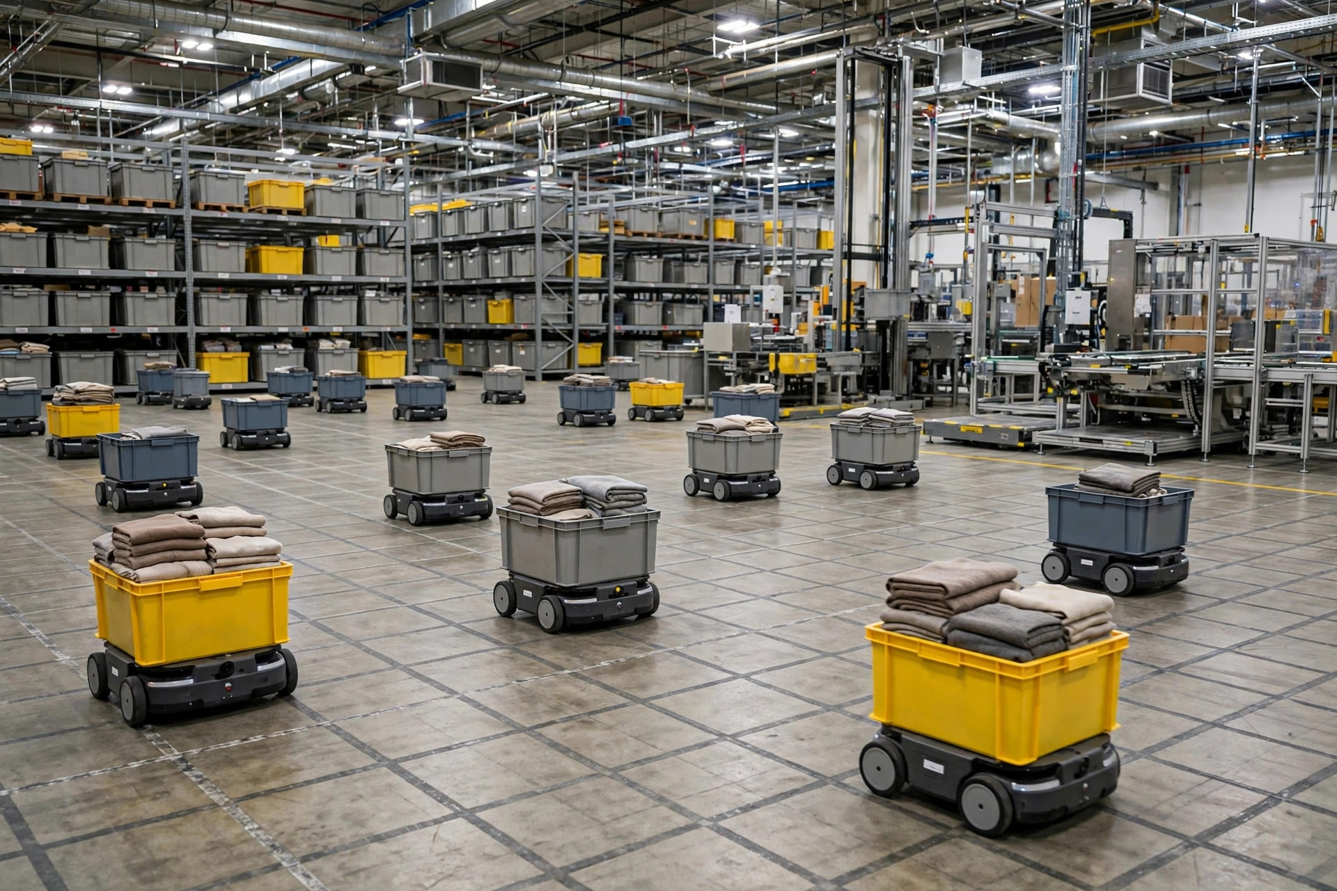 Robots à bacs : la révolution goods-to-person dans le stockage des petites pièces