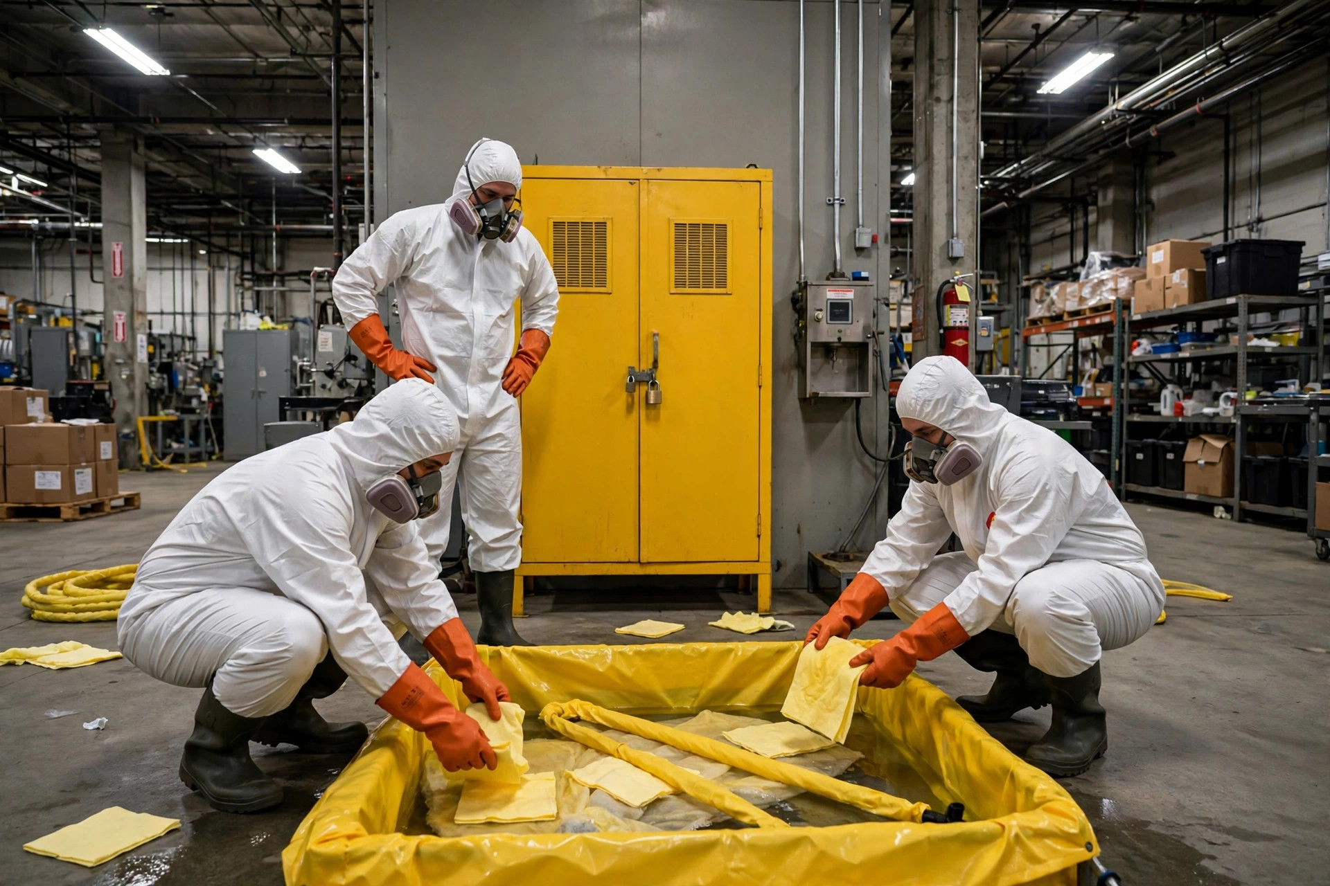 Hazmat Spill Drills: 7 Things Your Warehouse Team Should Practice Before Firefighters Arrive