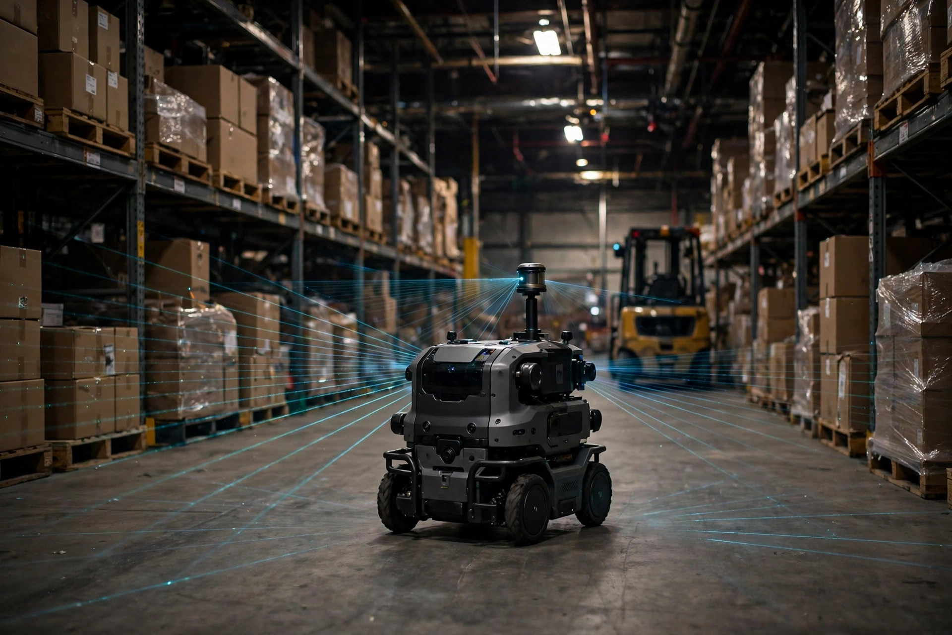 How Do Warehouse AMRs Navigate? SLAM Explained: LiDAR, Mapping, and Loop Closure