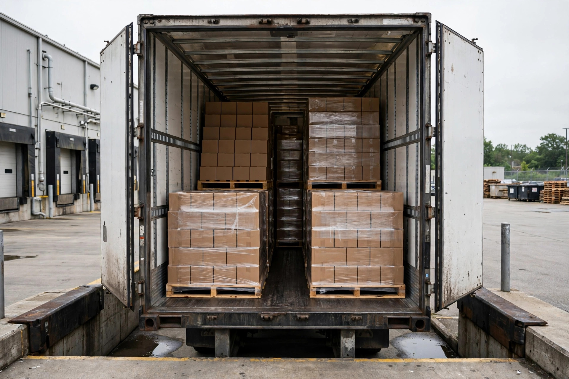 How Many Pallets Fit in a 53ft Trailer? 26, 28, or 30 — What Receivers Need to Know