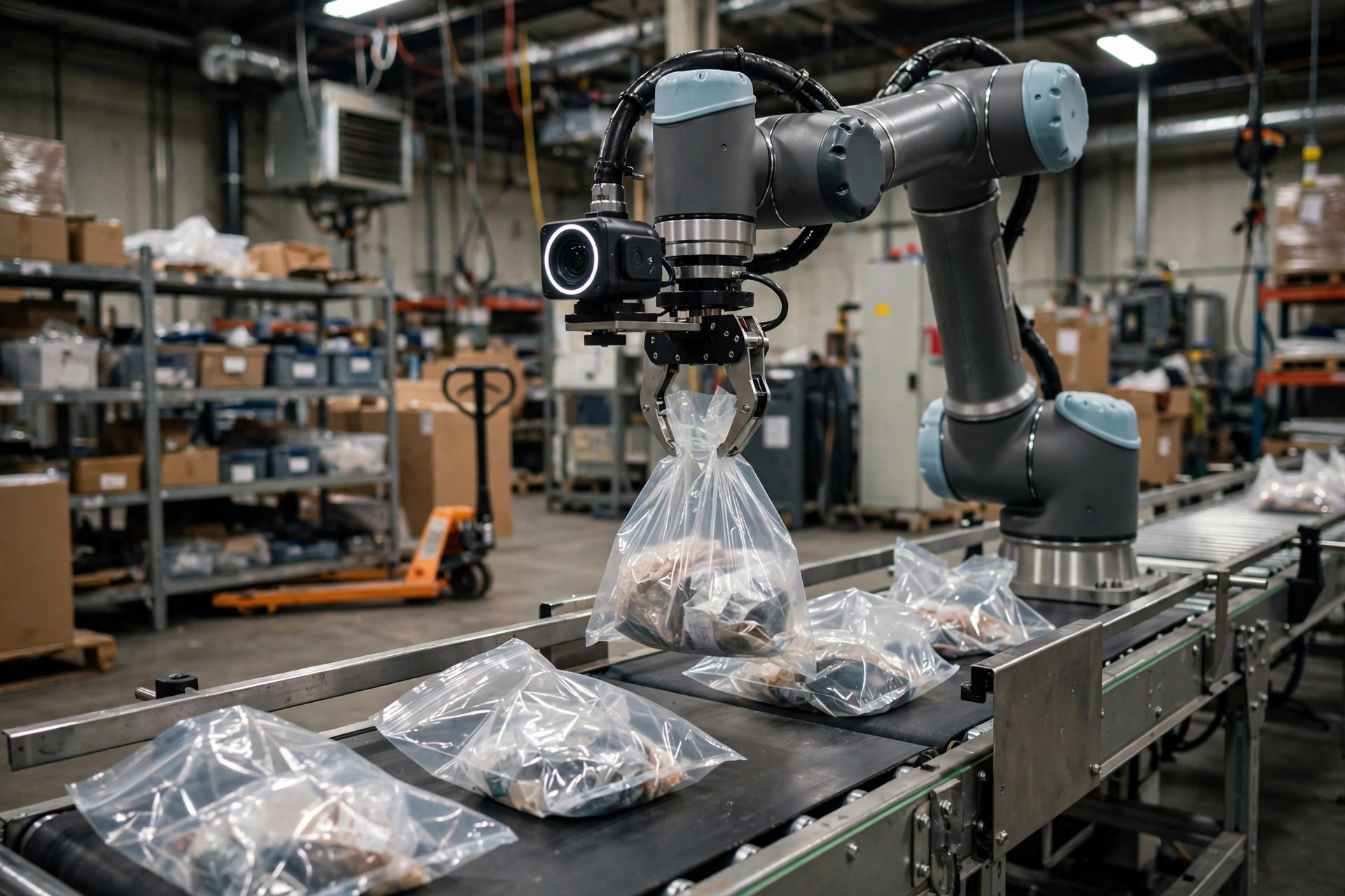 How Robot Vision Handles Transparent Packaging