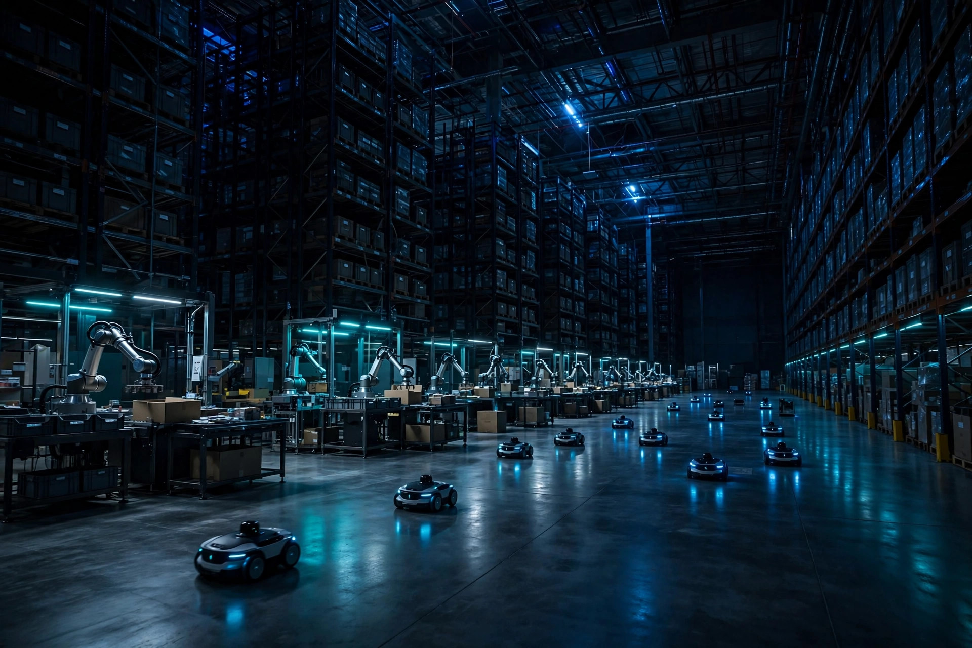 The Lights-Out Warehouse by 2030: How Far Off, and What Small Warehouses Can Steal From It