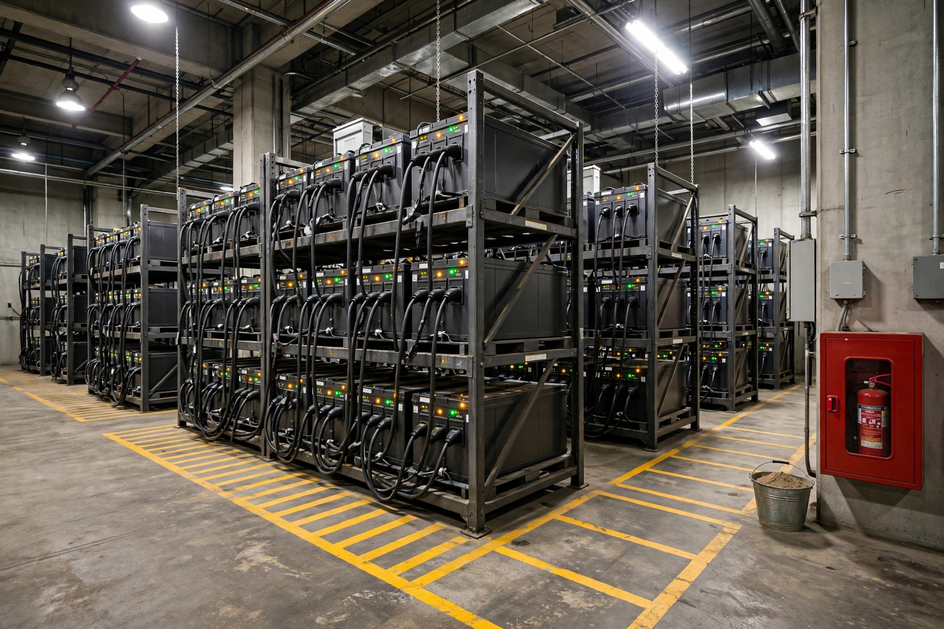 Lithium Battery Charging Area Fires: Thermal Runaway Warning Signs and What Actually Works