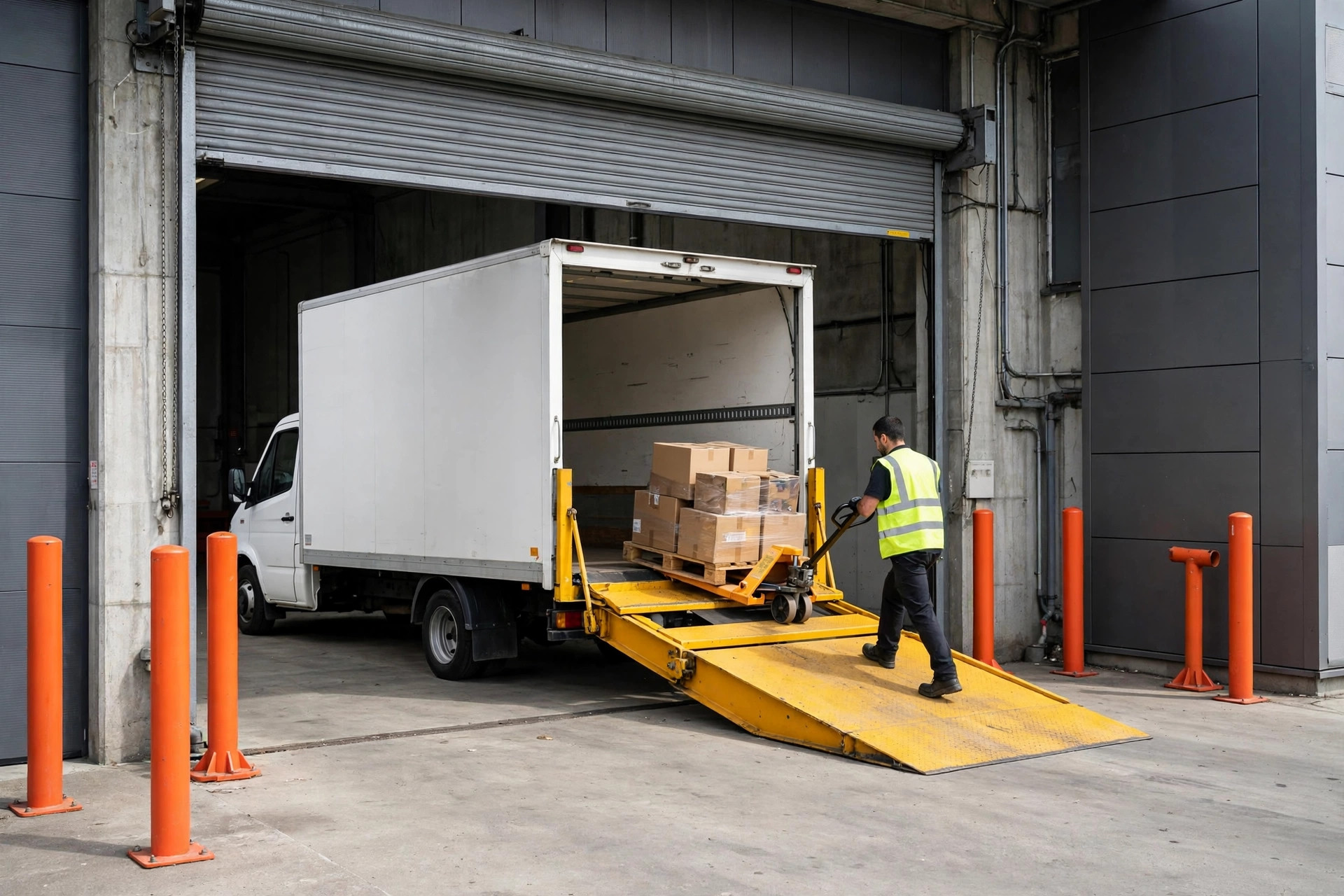 The 1.2-Meter Dock: Making Box Trucks and Container Trailers Share One Dock