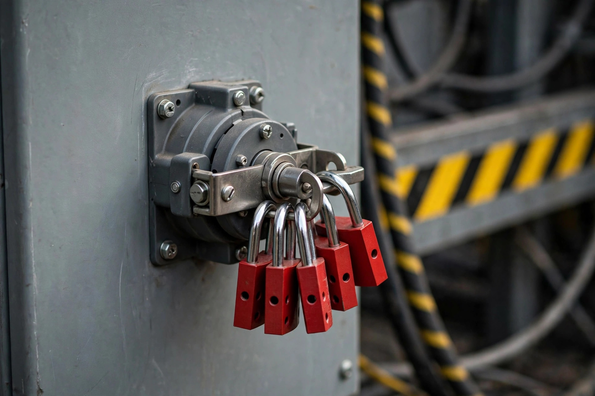 Dispositivos de bloqueo en una desconexión eléctrica