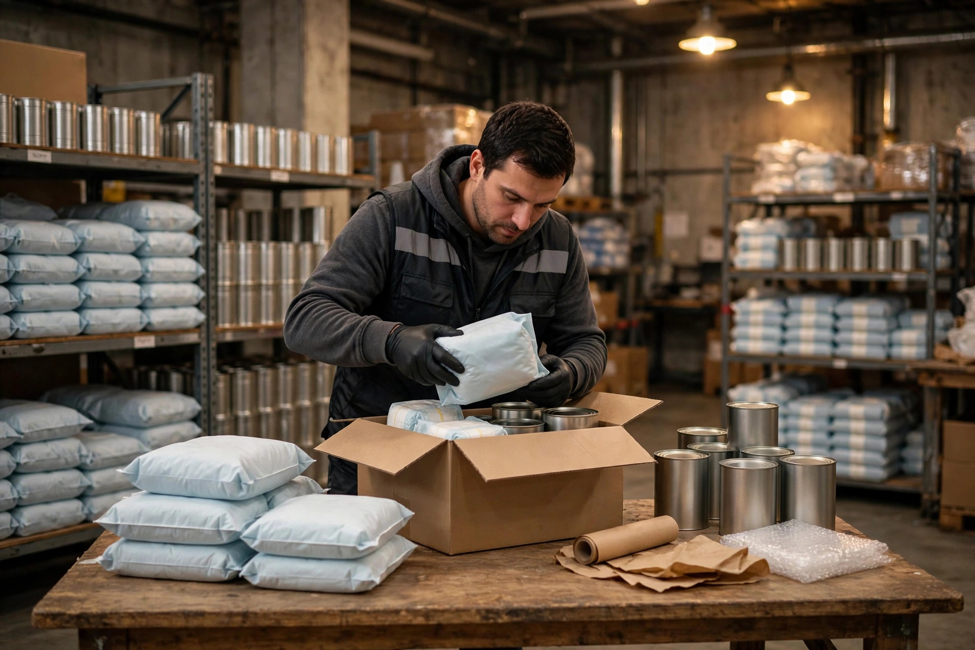 El otoño pasado firmamos un cliente: una marca de comercio electrónico de productos para bebés que vende fórmula infantil, pañales y comida para bebés en todos los canales en línea que puedas imaginar. Ocupó más de 400 posiciones de palet en nuestro almacén de New Jersey.