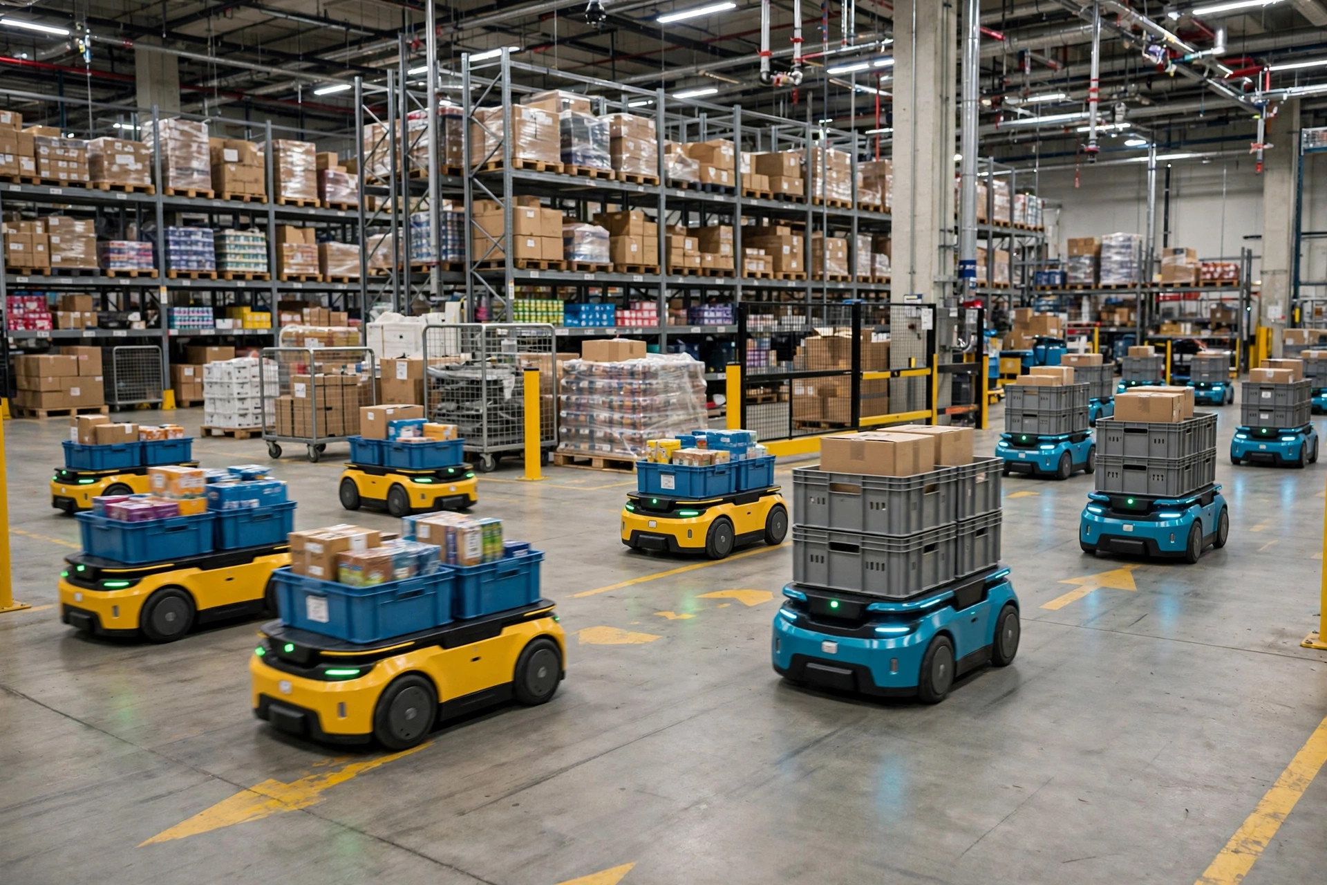 AMR de marques différentes dans un même entrepôt : guide de terrain pour une gestion de flotte RCS unifiée