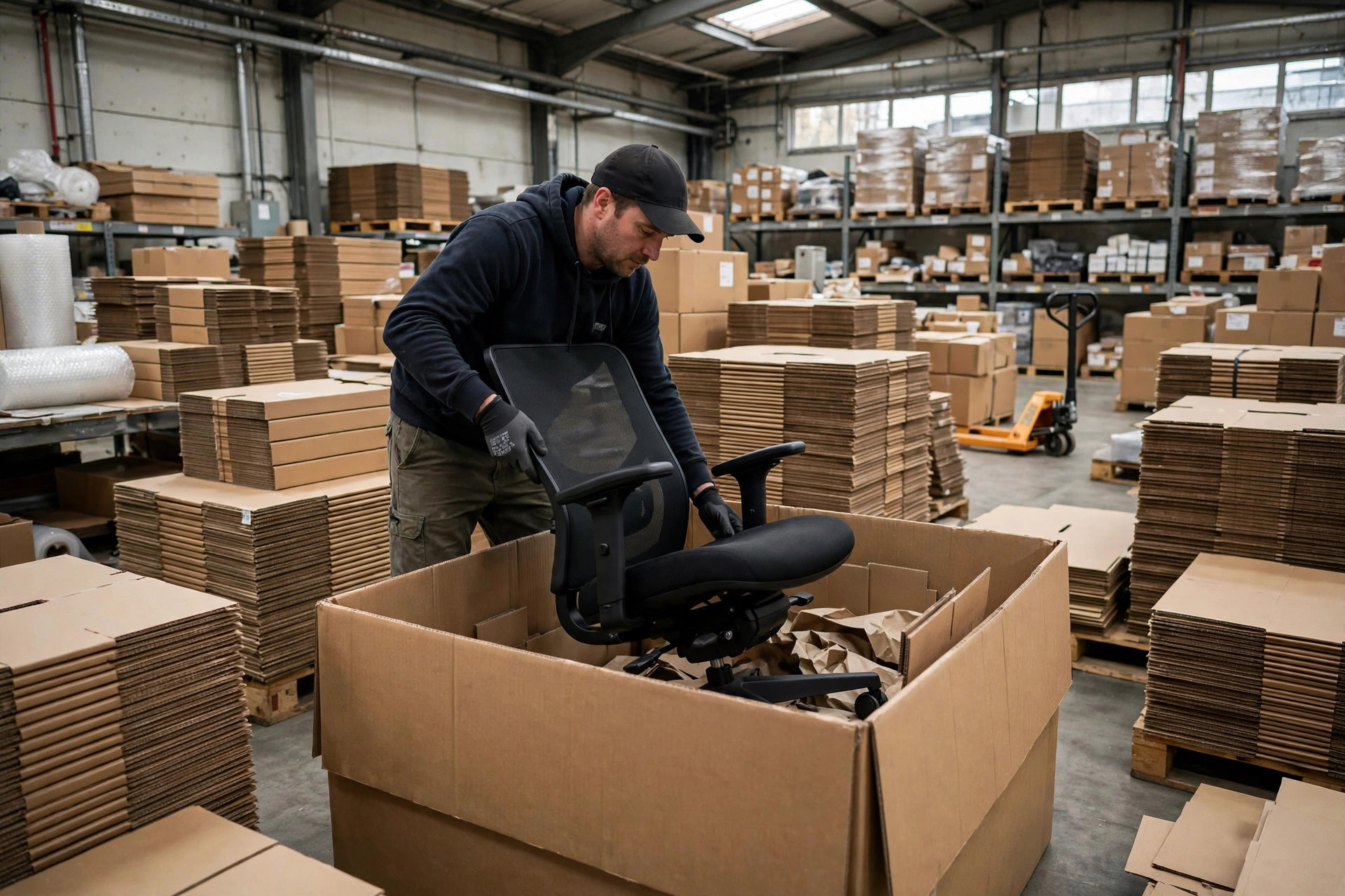 Office Furniture Ecommerce Warehouse Fulfillment: How Our 3,000-Sq-Ft Warehouse Survives Bulky, Breakable, Assembly-Required SKUs