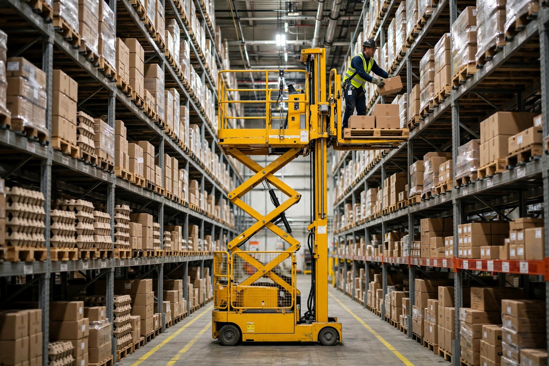 Chariot préparateur de commandes vs picking à pied : où est la limite ?