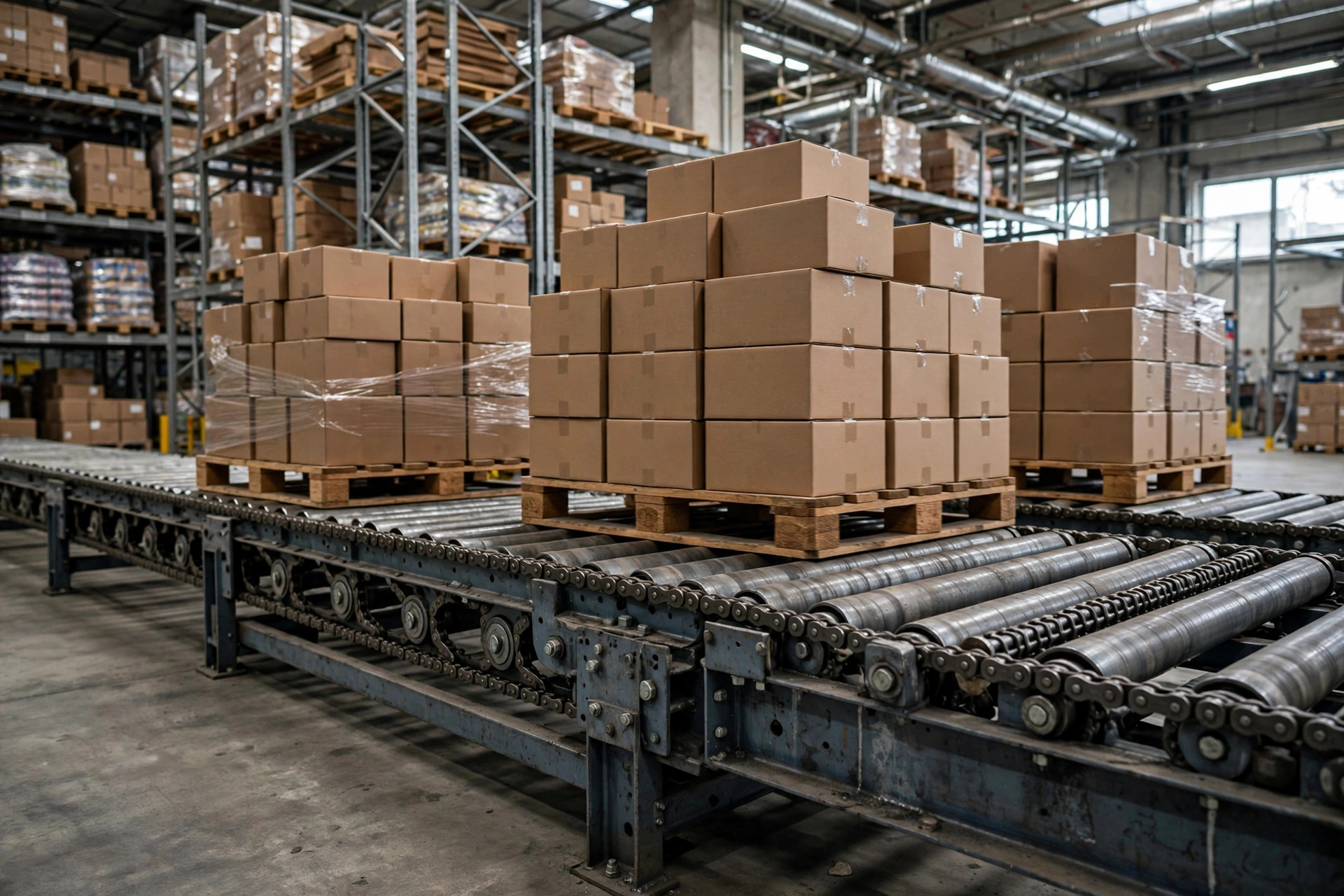 Pallet Conveyors Aren't Carton Conveyors: Selecting and Maintaining Heavy-Duty Lines