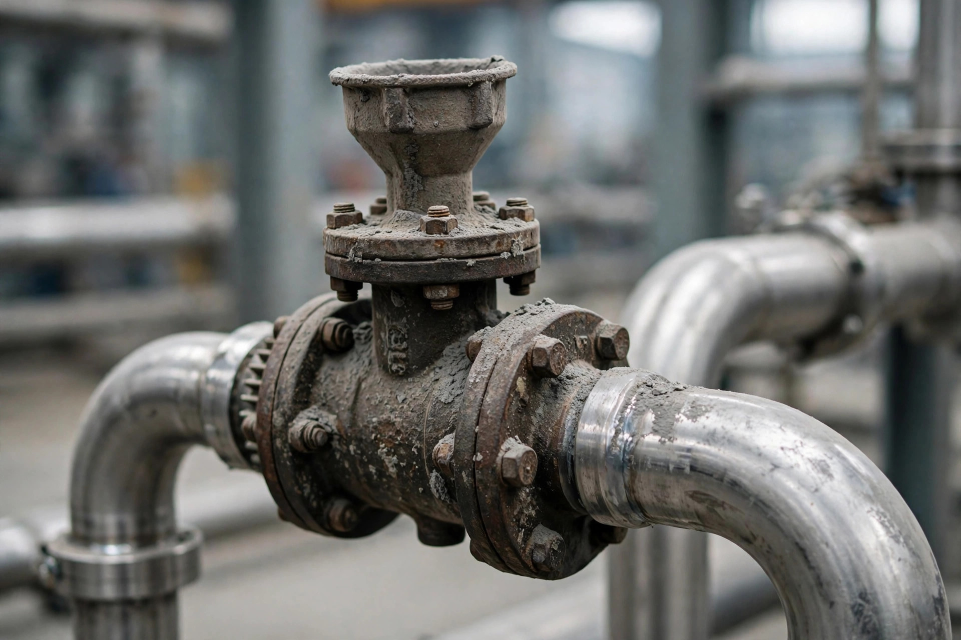 Pneumatic conveying rotary valve and pipe elbows