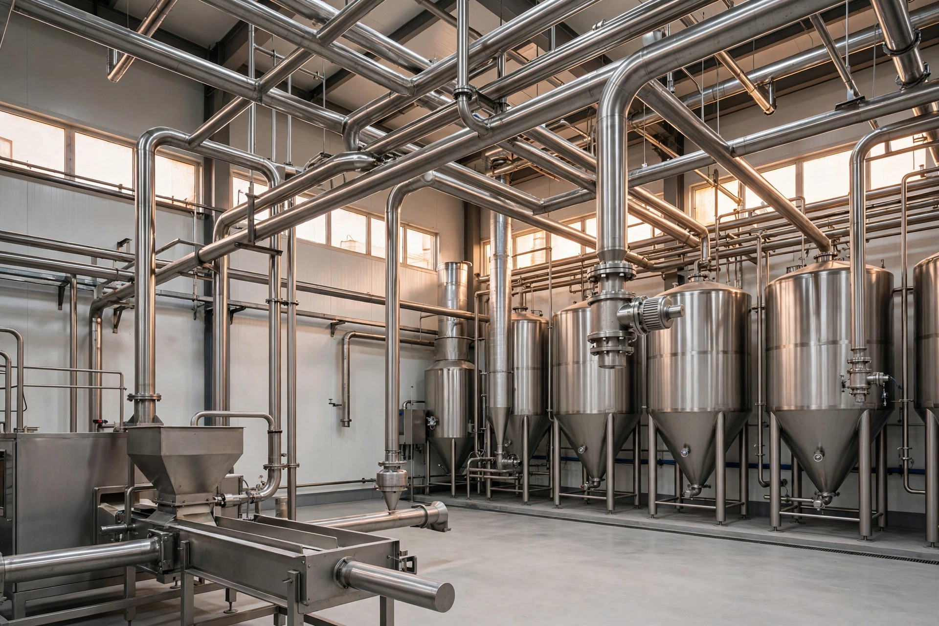 Pneumatic Conveying for Powders: How to Choose a System for Food and Chemical Plants (and Survive Blockages)