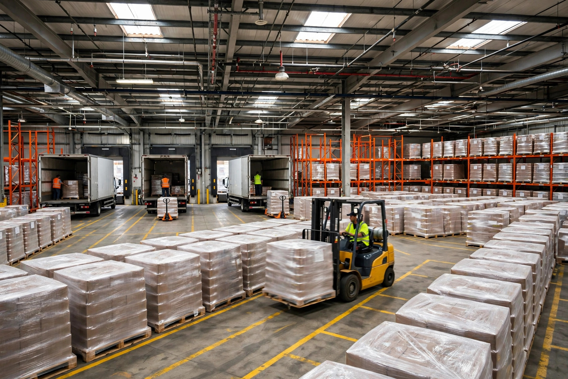 Pool Distribution Warehouse Logistics: One Truckload In, a Dozen Store Deliveries Out