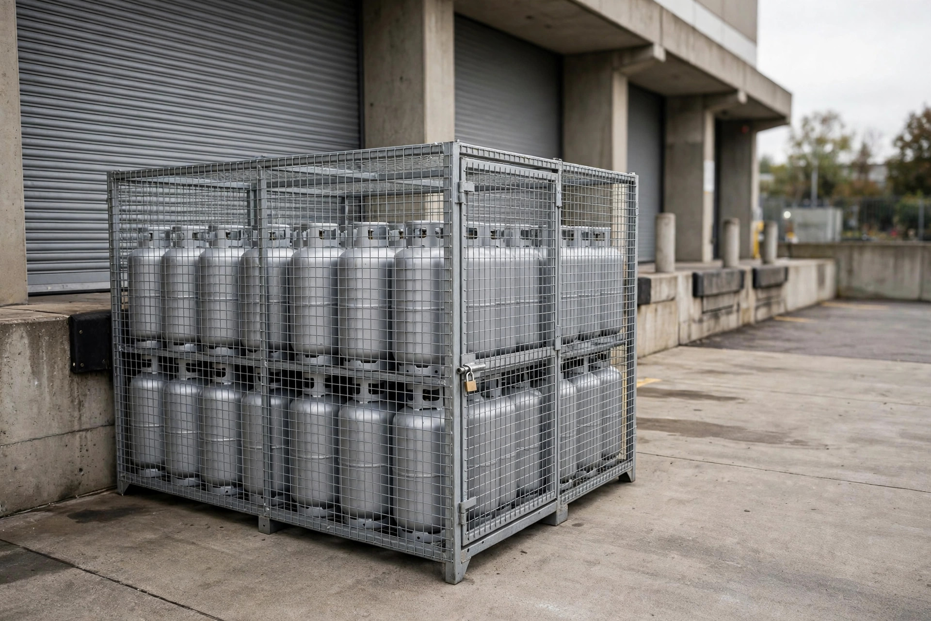 Propane Cylinder Storage Cage OSHA Requirements: A Warehouse Compliance Checklist