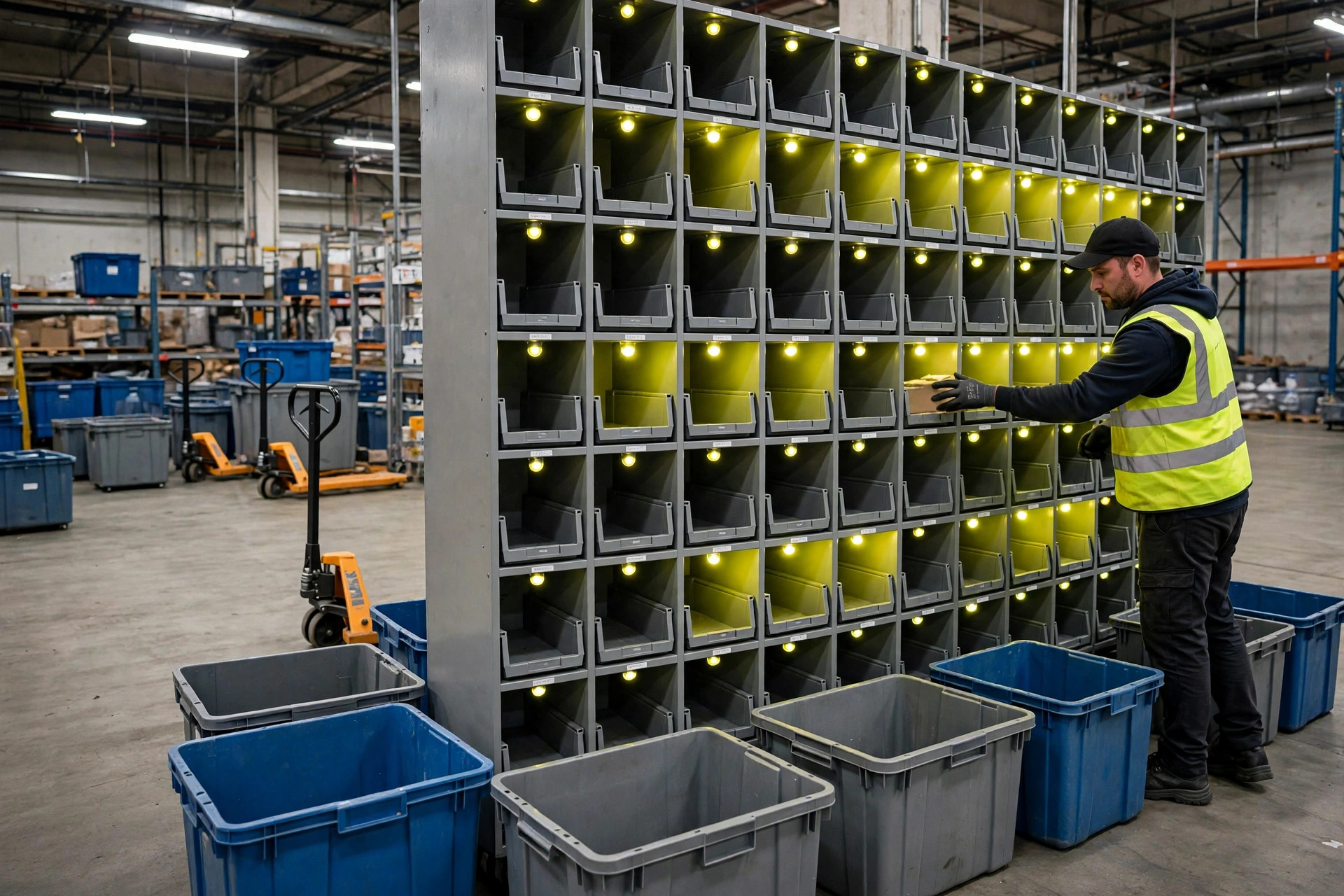 Put-to-Light Systems in the Warehouse: A Field Guide to E-commerce Sort Walls for Peak Season