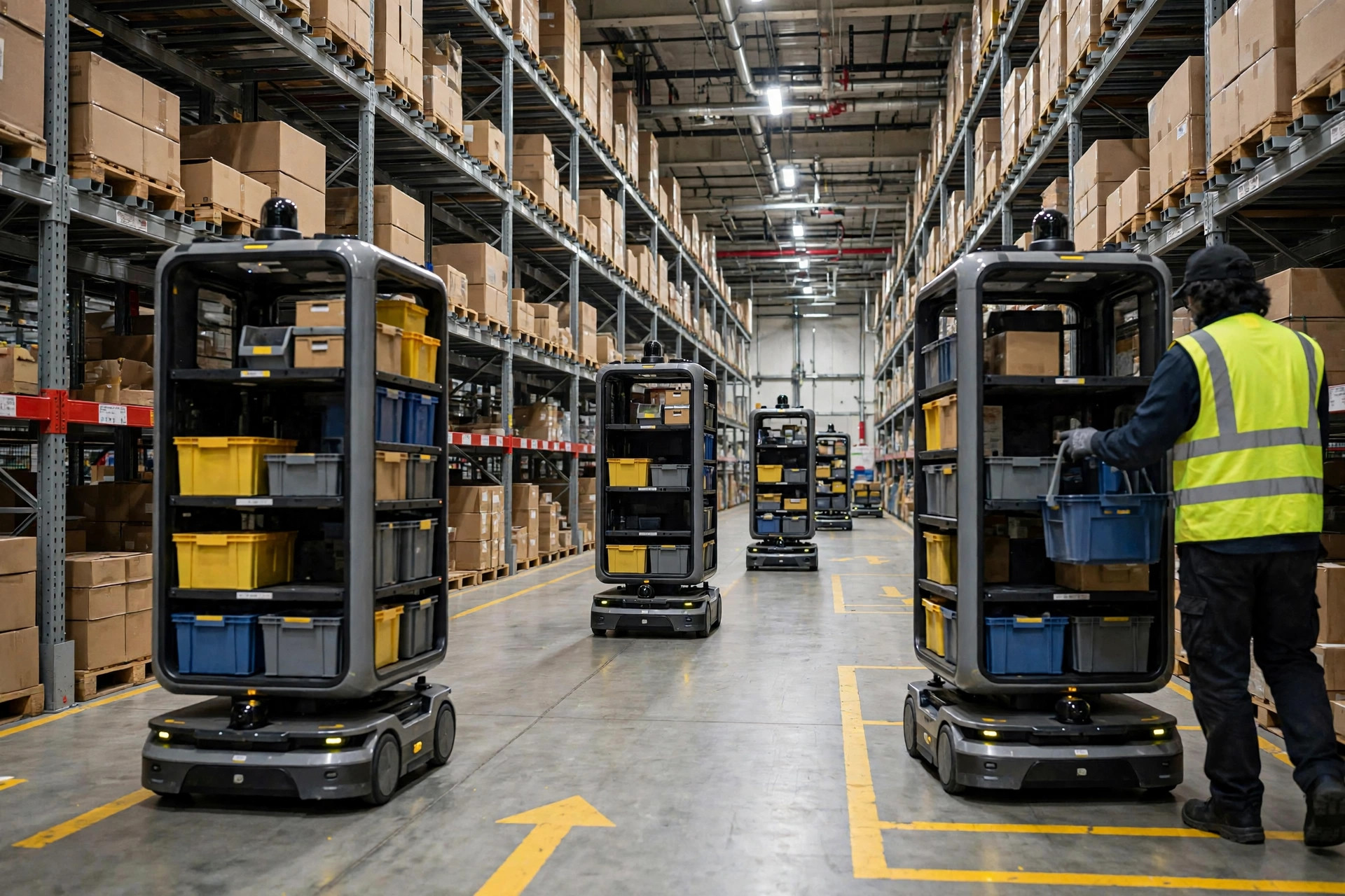 RaaS (Robots-as-a-Service) : trois situations où louer des robots d'entrepôt bat l'achat