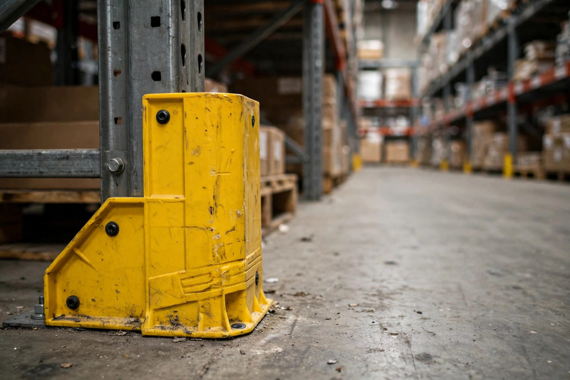 Seguridad de racks: protectores de puntal vs. barreras — lo que OSHA realmente espera